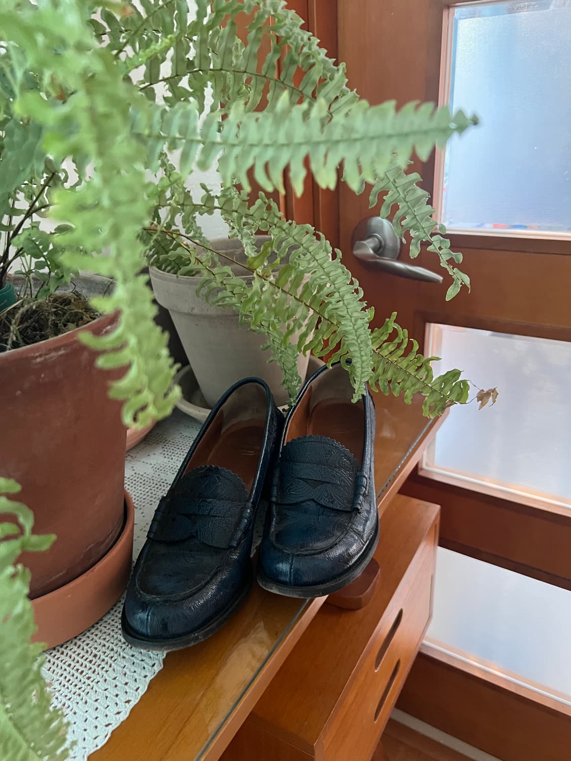 처치스 여성 로퍼 235 37사이즈 네이비 상품이미지1