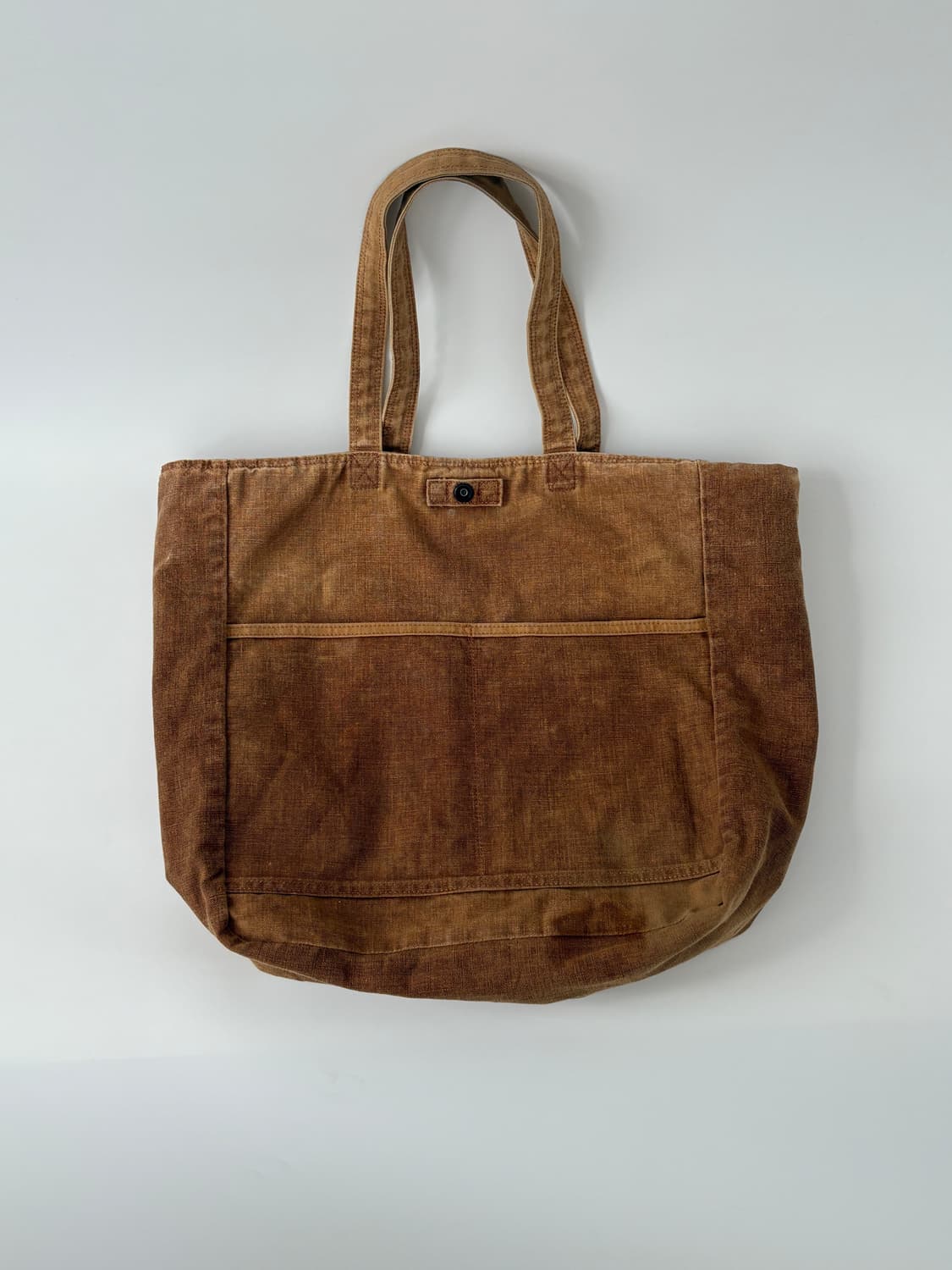 western denim tote bag (washed camel)  상품이미지9