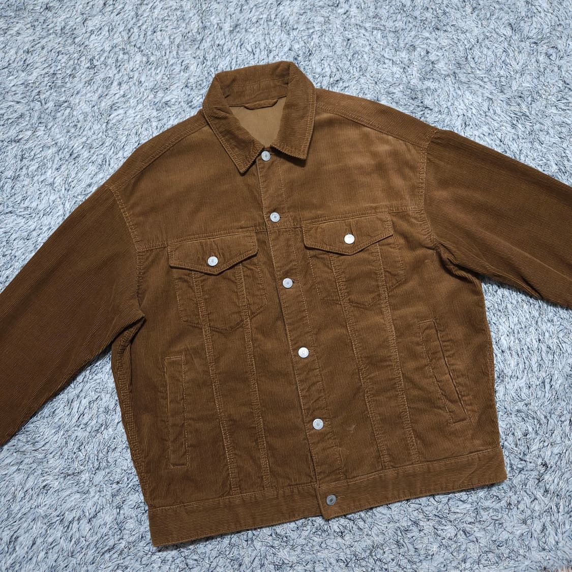 스파오) XL 남자 코듀로이 셔츠형자켓 / 왕눈이샵 상품이미지2