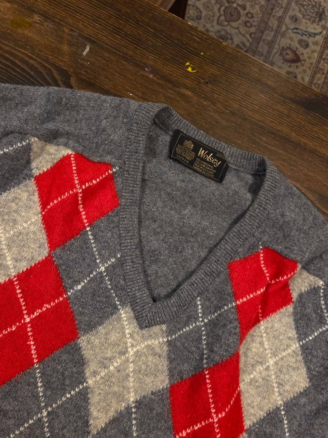 울시 램스울니트 스코틀랜드 메이드 상품이미지2