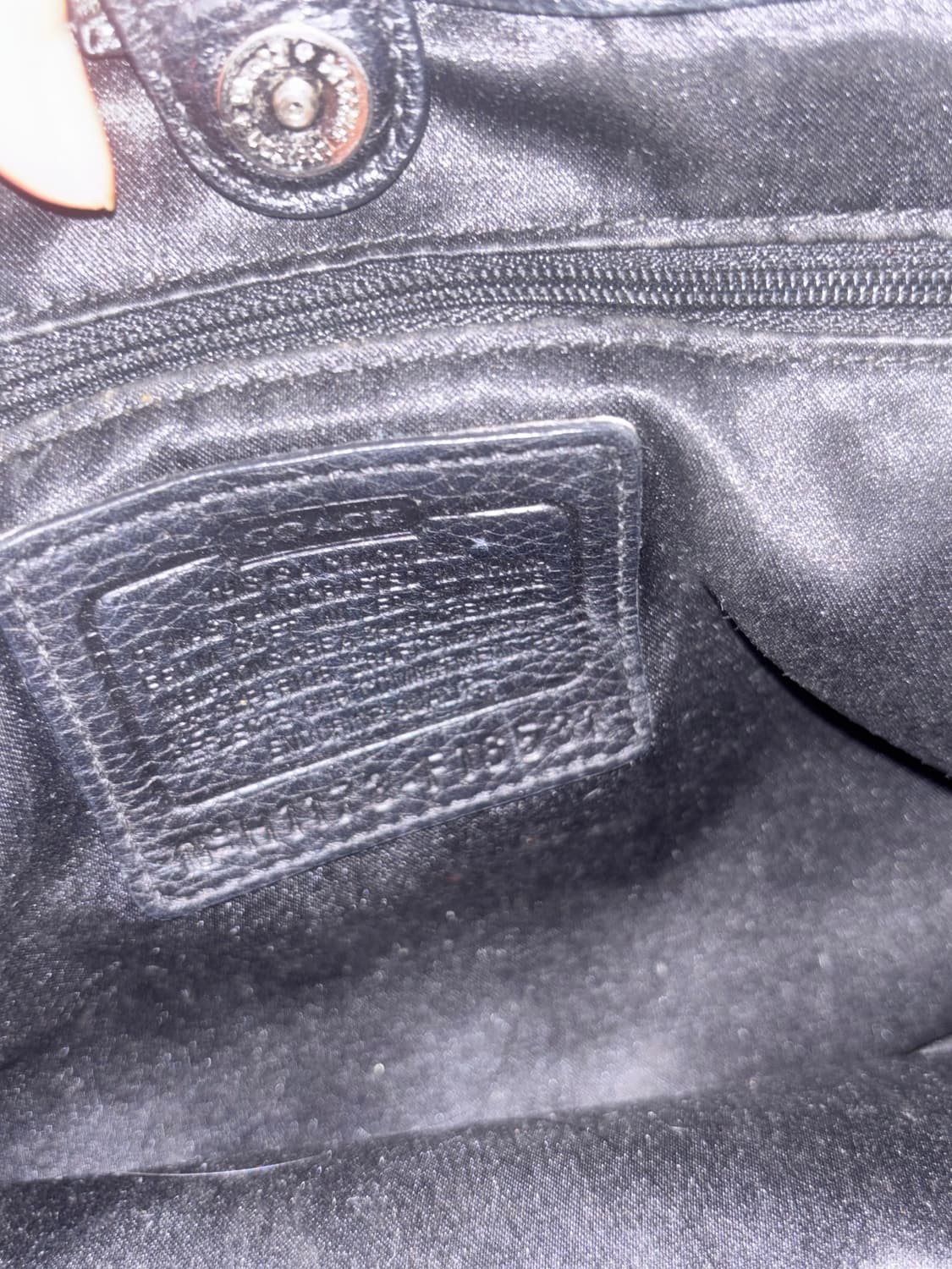 🚨연말세일🚨Coach Black Vintage Bag 상품이미지5