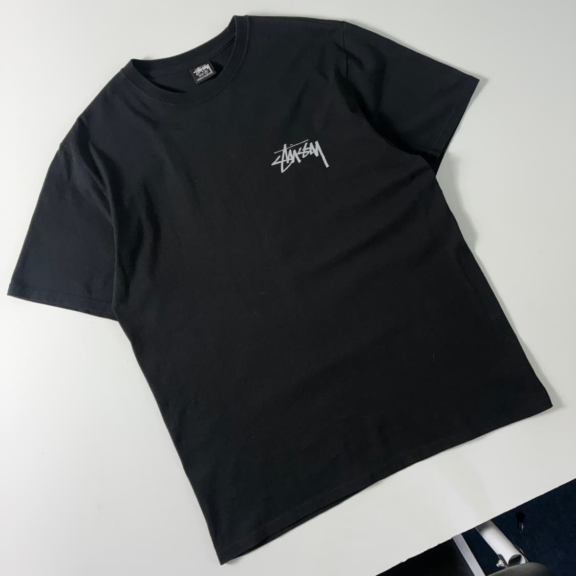Stussy  스투시 8볼 페이드 블랙 반팔티셔츠  상품이미지4