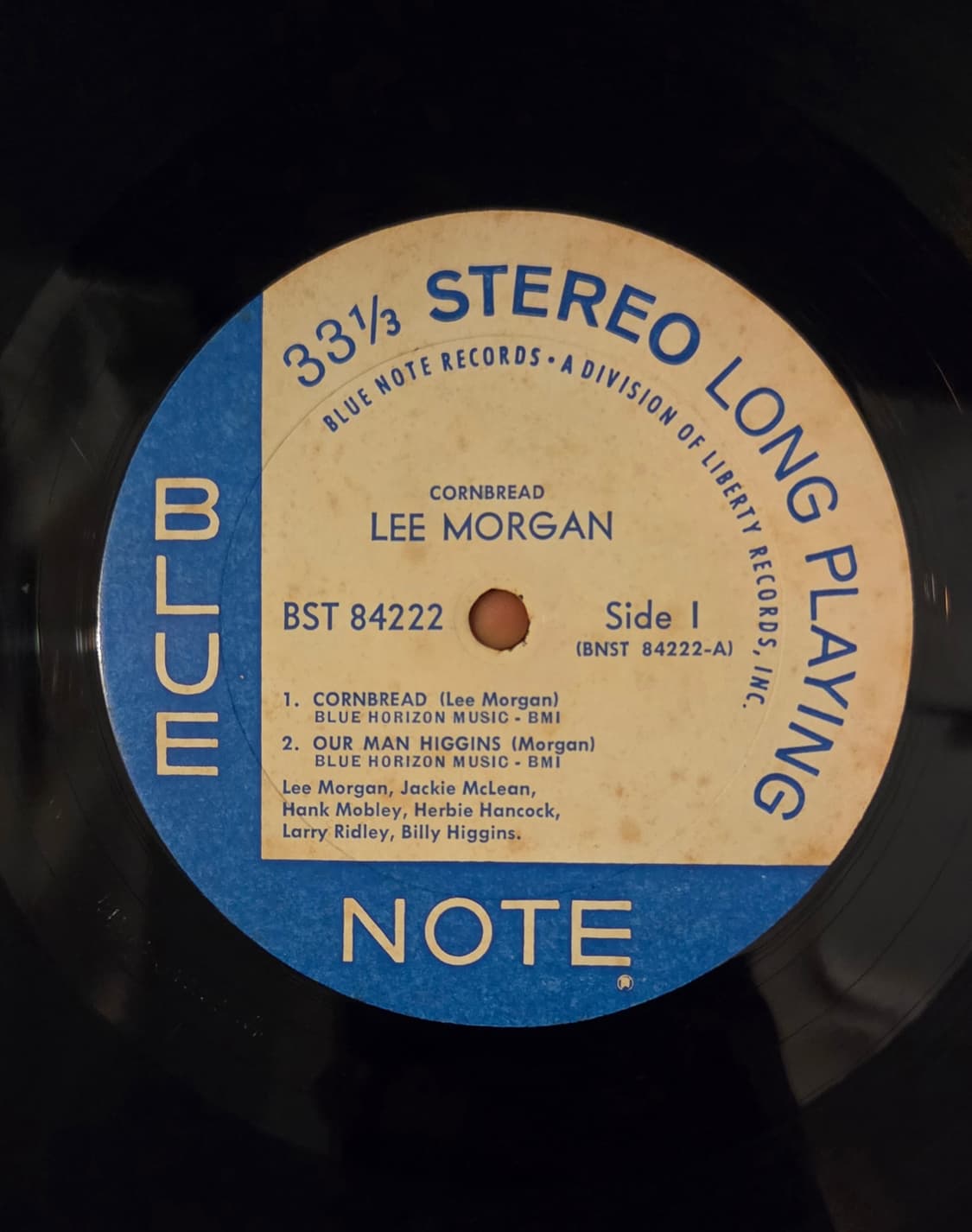 블루노트 Lee Morgan Cornbread LP 68년 리버티 상품이미지3