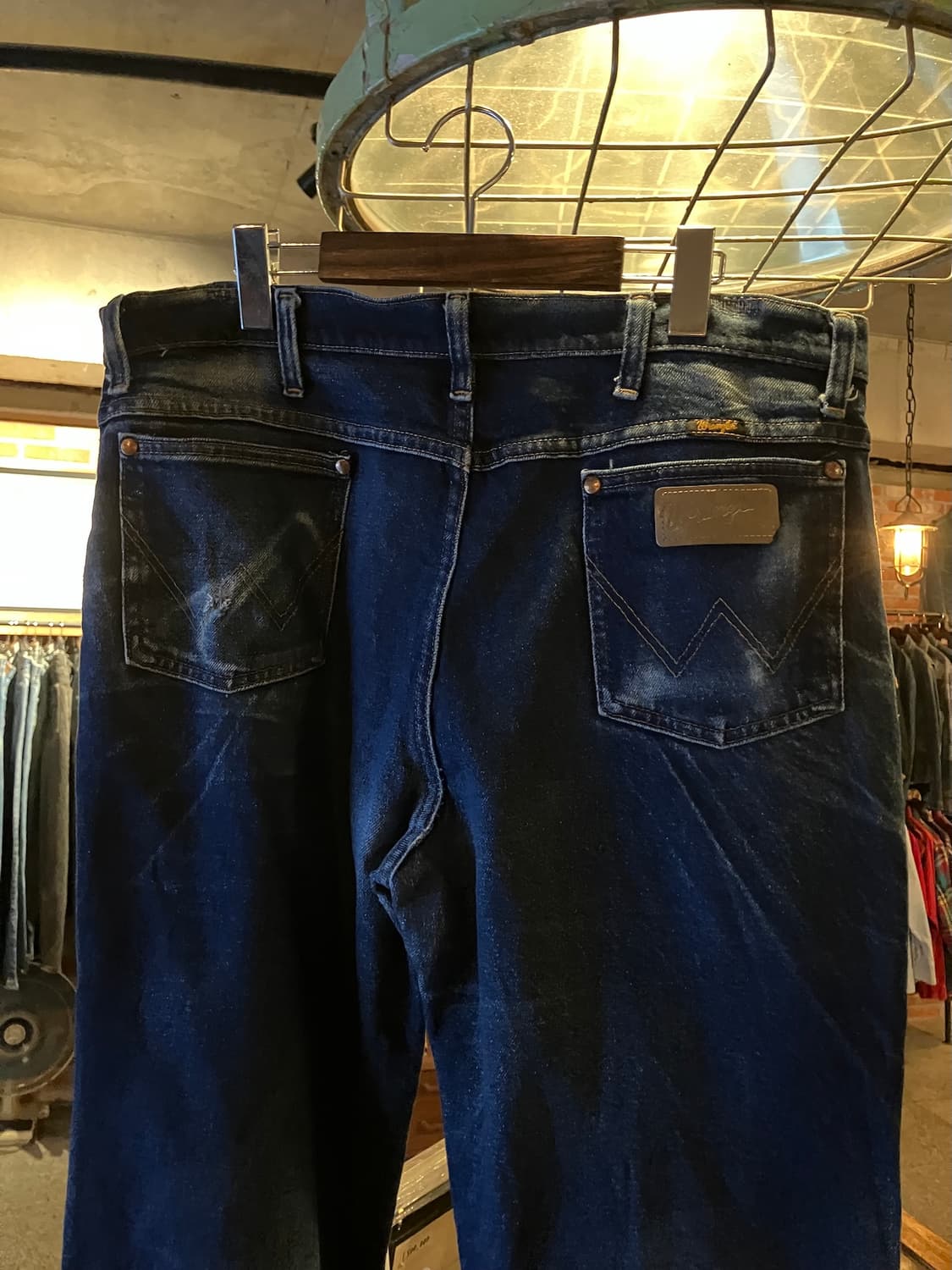 빈티지 랭글러 하드 페이드 데님 팬츠 상품이미지6