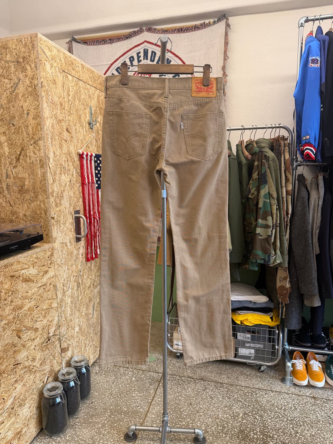 리바이스 514 화이트탭 데님 팬츠 상품이미지6