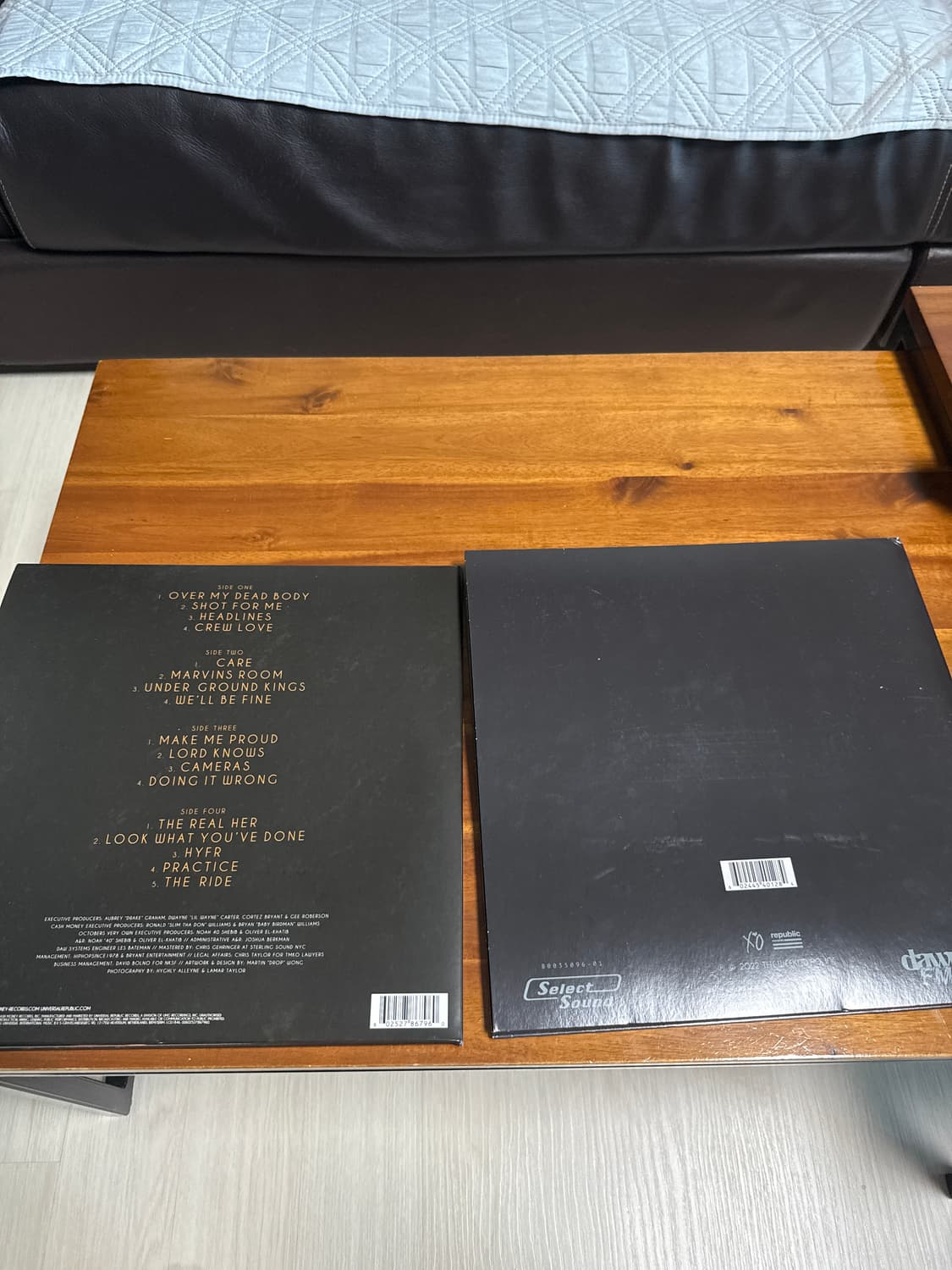 The weeknd, drake vinyl 상품이미지2