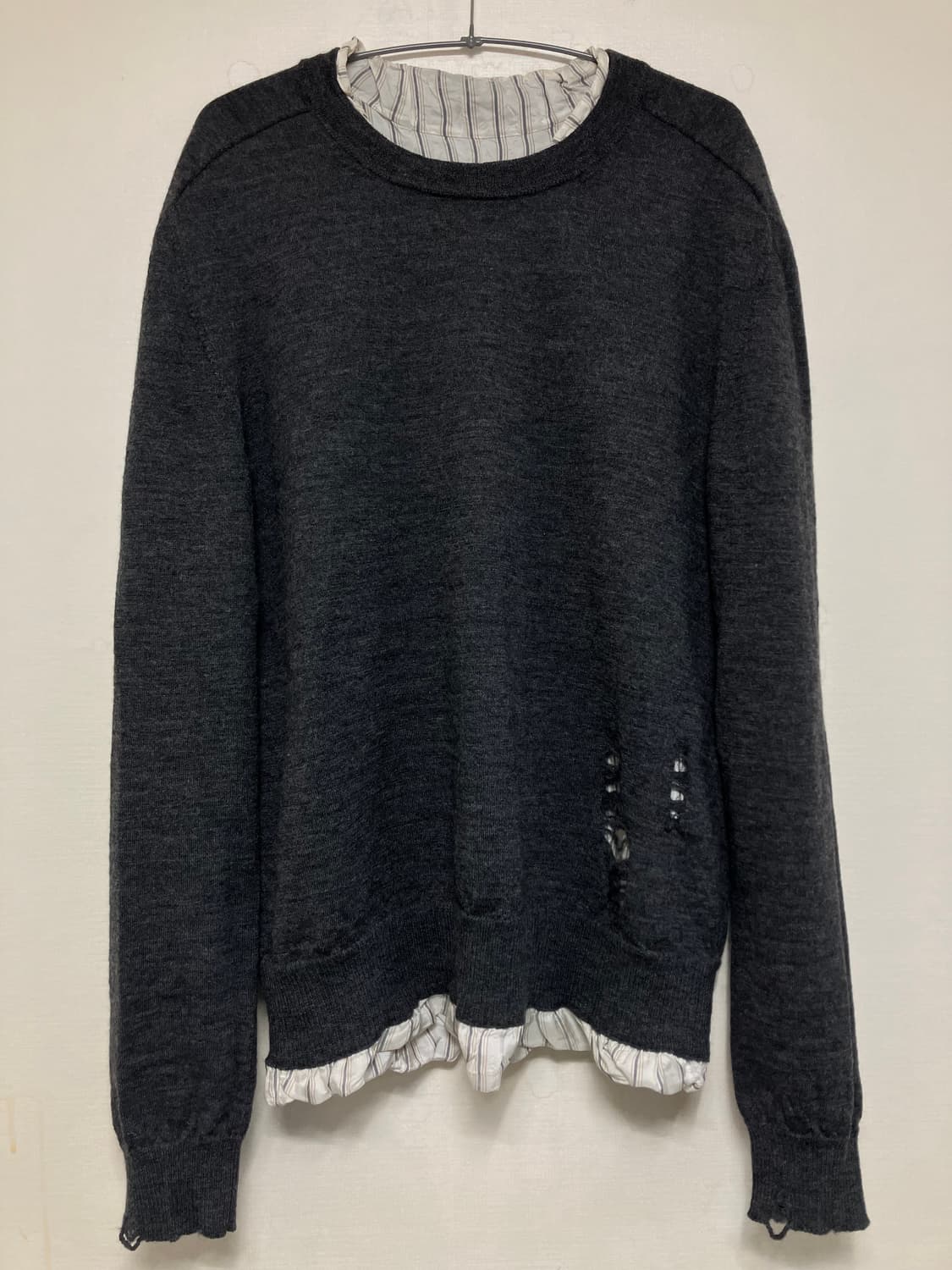 마르지엘라 디스트레스드 니트(XL) 상품이미지1