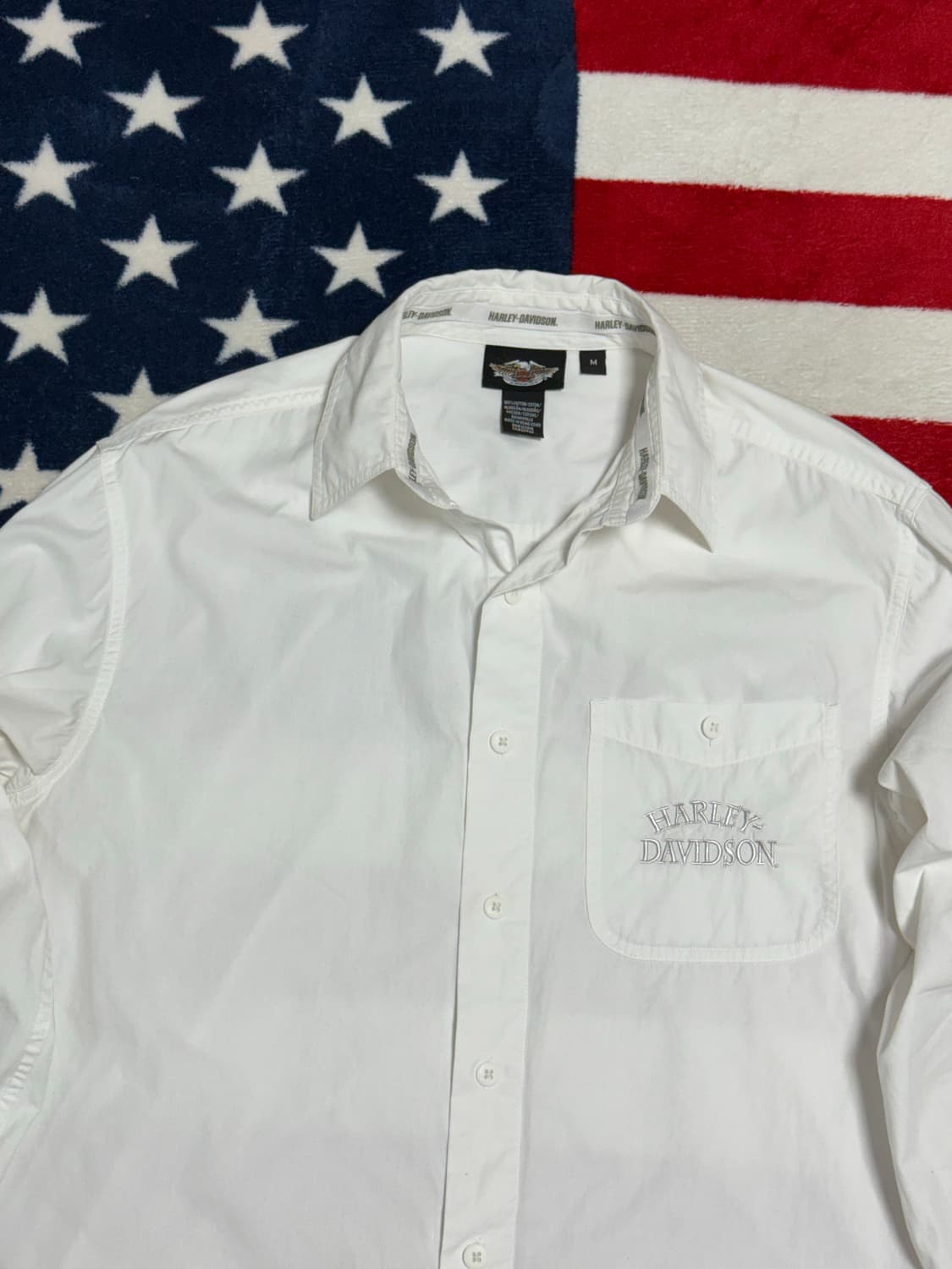 할리데이비슨 화이트셔츠 harley-davidson shirt 빈티지셔츠 상품이미지7