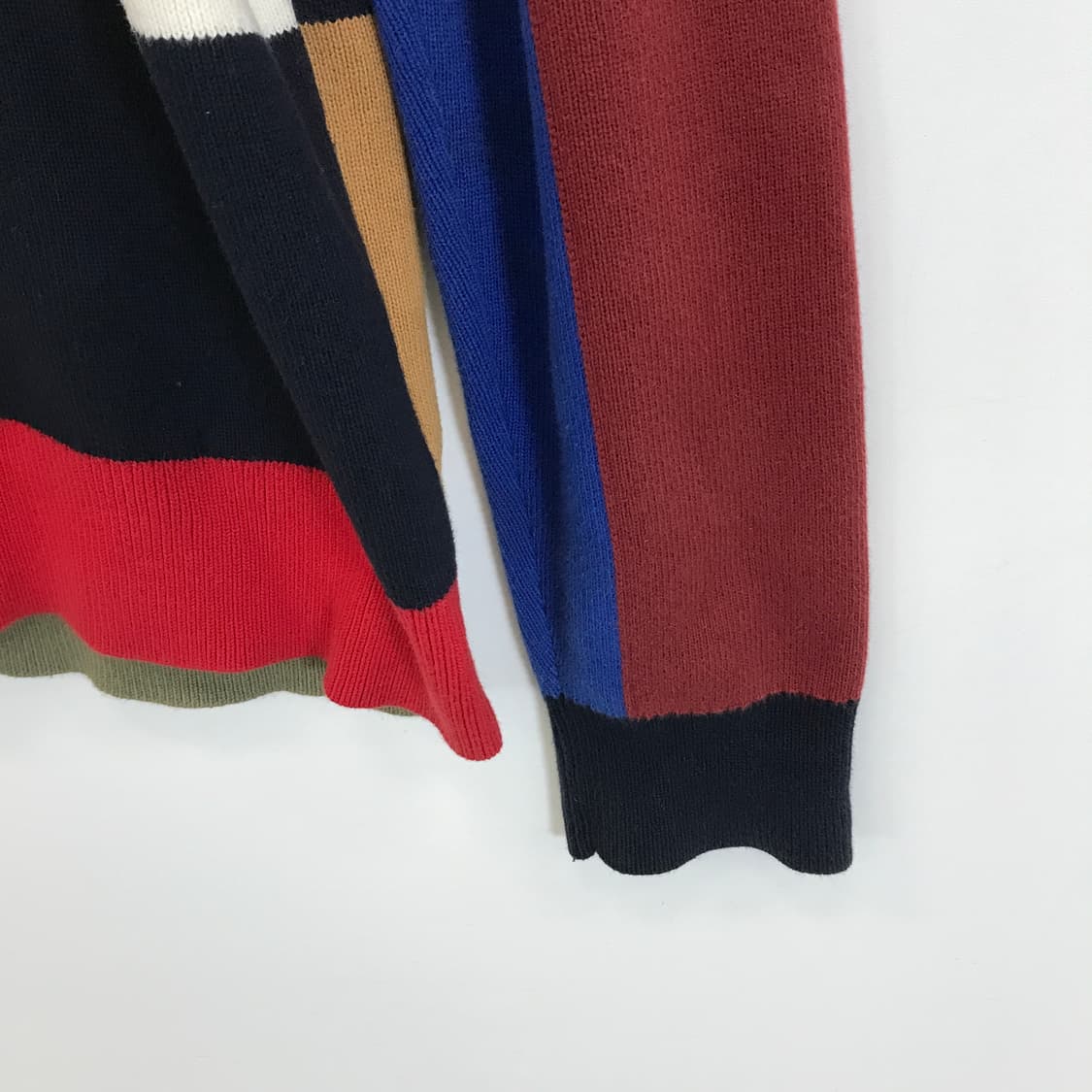 타미힐피거 컬렉션라인 패치워크 카라넥니트 [L] 상품이미지3