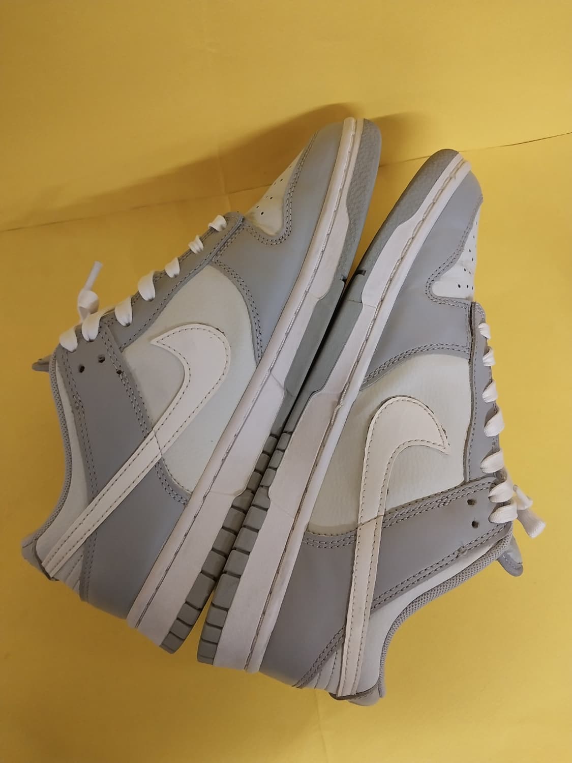 남성 나이키 덩크 로우 레트로 울프그레이 운동화 (260) 상품이미지7