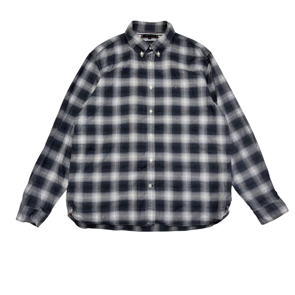 타미힐피거 레귤러 핏 체크 셔츠 상품이미지1