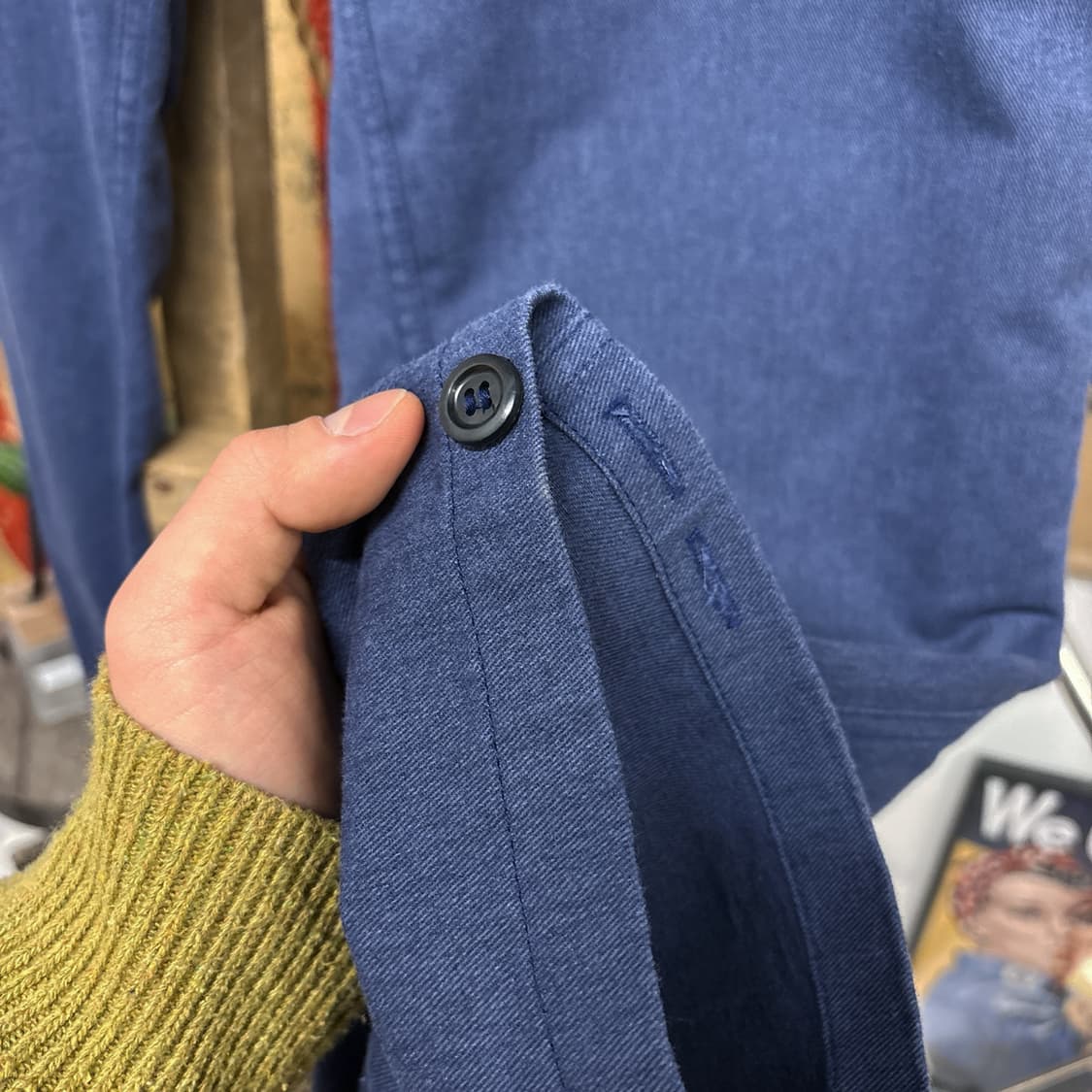 80s 오리지널 빈티지 프렌치 워크 팬츠 N693 상품이미지9