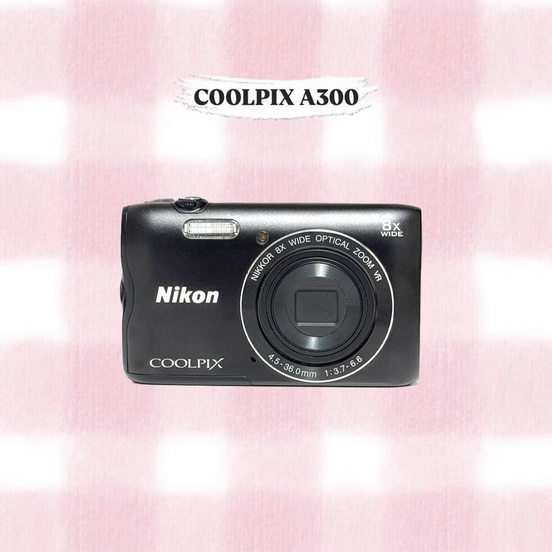 니콘 쿨픽스 A300 (S3700) 블랙 빈티지디카 상품이미지1