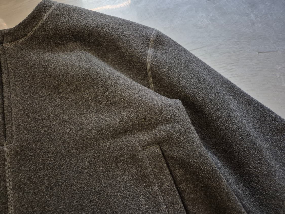 yoko sakamoto wool pullover zip-up 상품이미지5