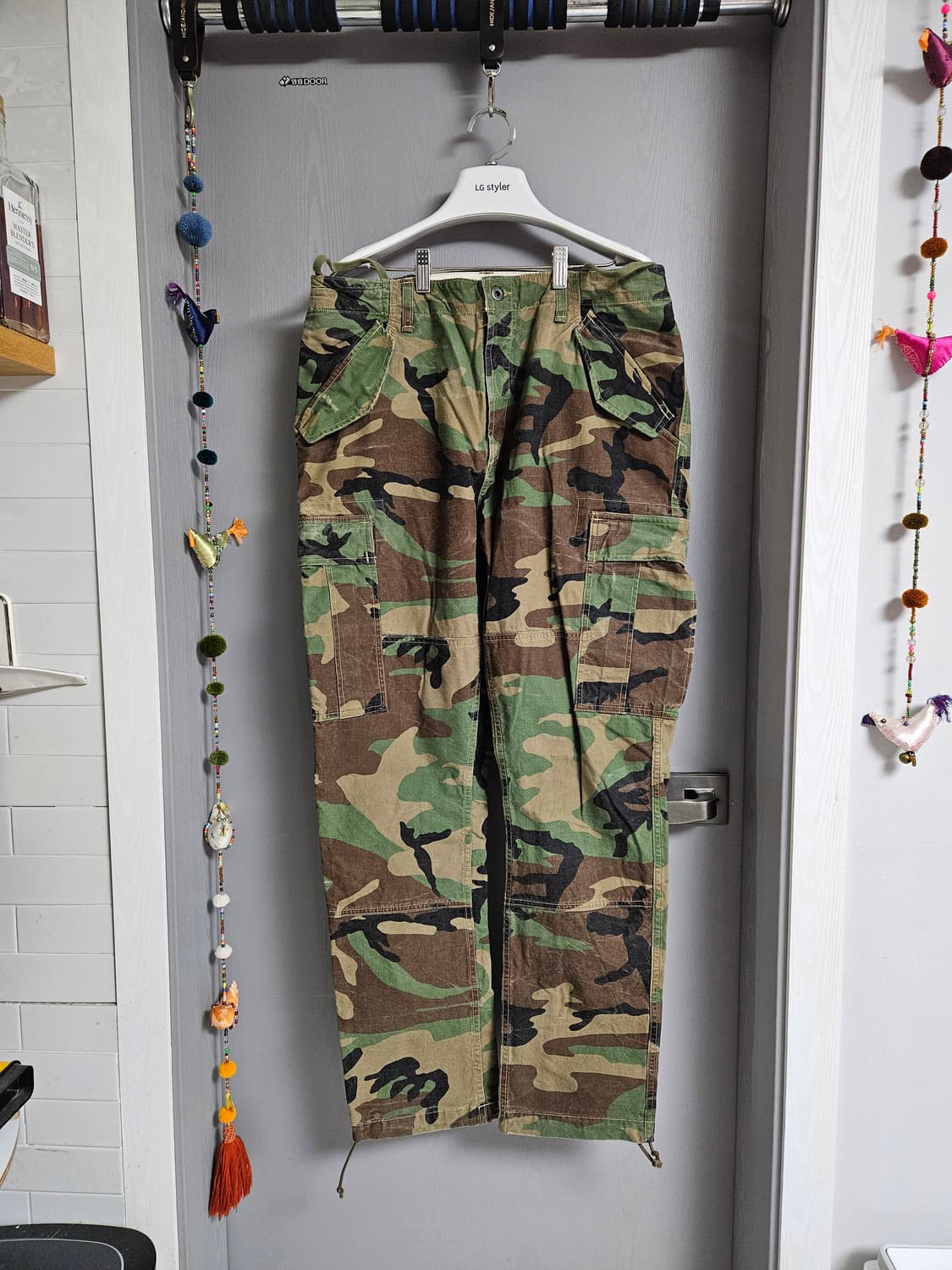 폴로 랄프로렌 카모 카고 바지 36/32 상품이미지2