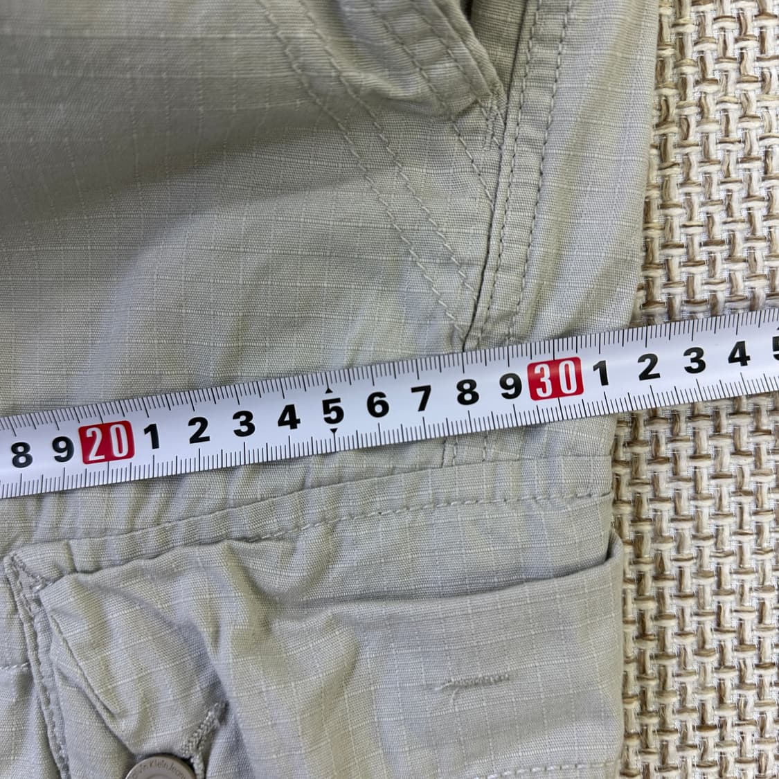 32 캘빈클라인진 와이드 카펜터 카고  0331D 상품이미지6