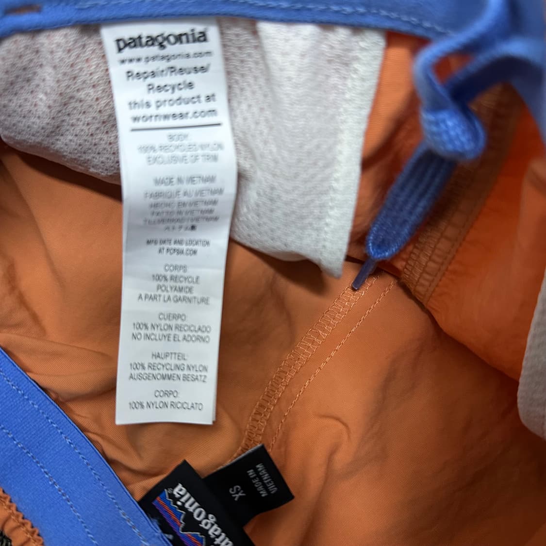 파타고니아 여성 배기스 쇼츠 반바지 XS 상품이미지9