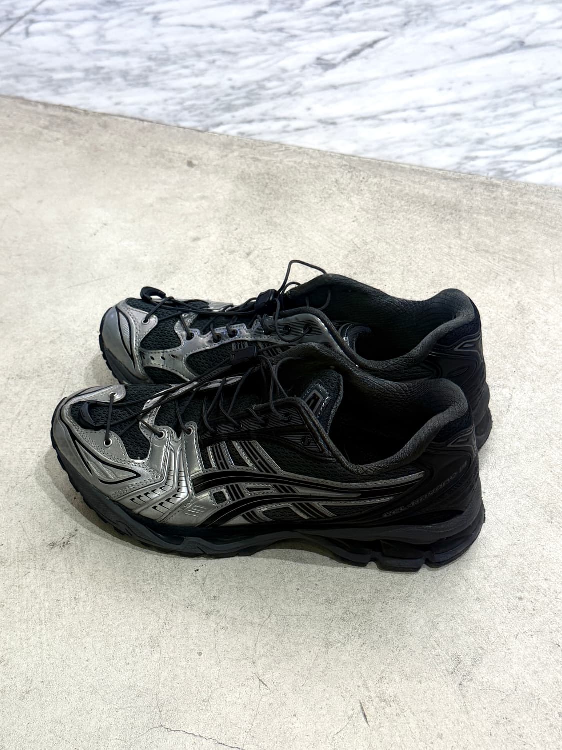 아식스 x 언어펙티드 젤 카야노 14 실버 문 상품이미지3