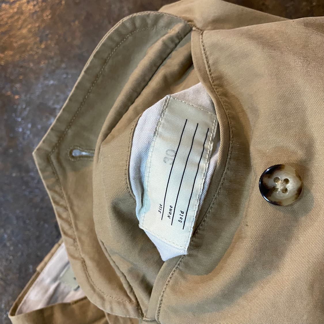 (30) Old joe 베이지색 와이드 팬츠 상품이미지6