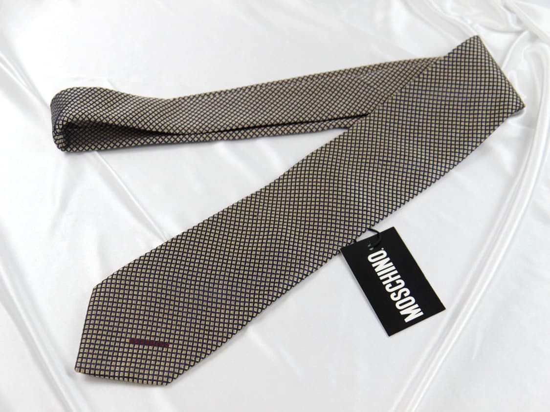 모스키노 8.2cm 미사용 S등급 신형 남자 명품 넥타이 상품이미지2