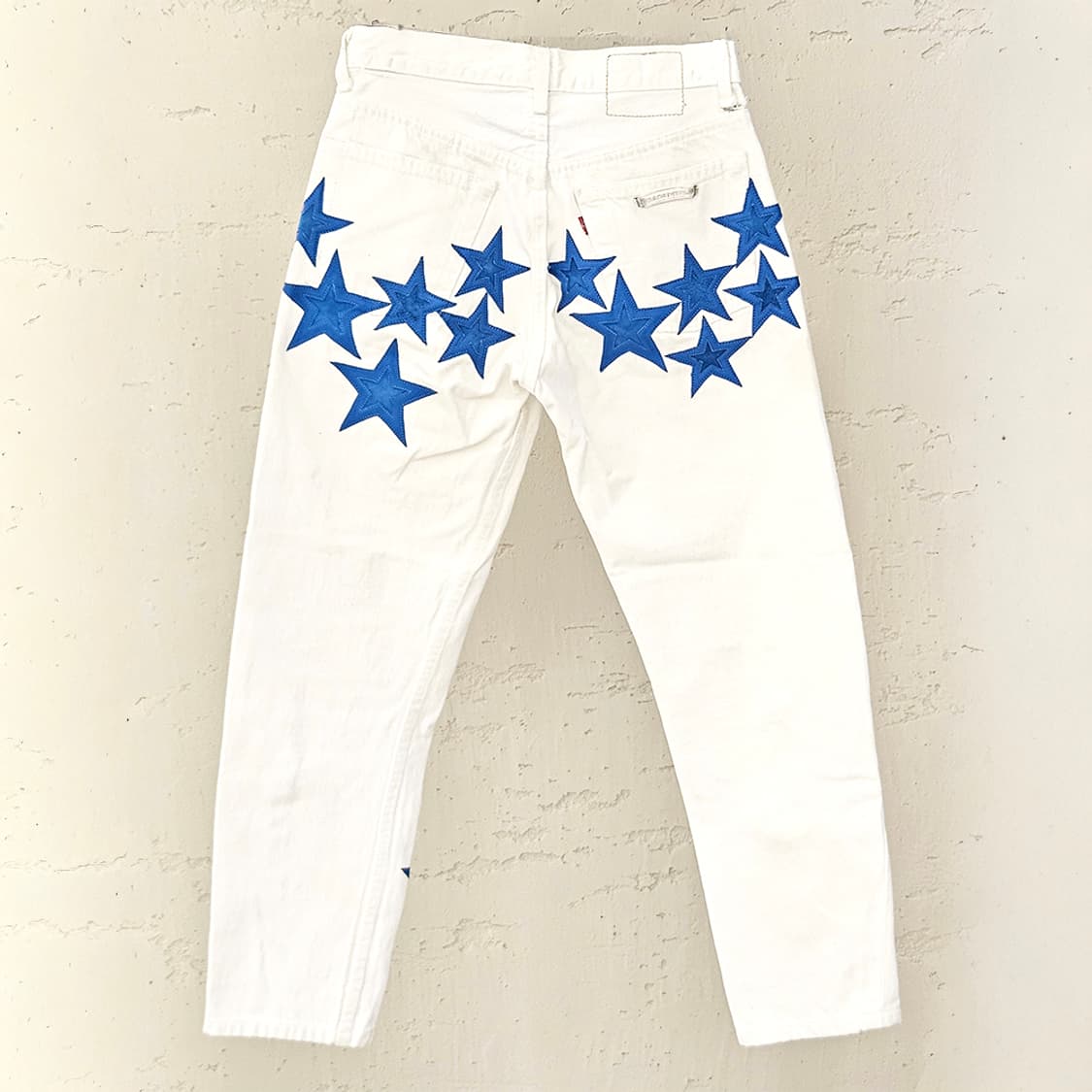 [25] 크롬하츠 스타패치 리바이스 화이트 데님팬츠 B1213C179 상품이미지2