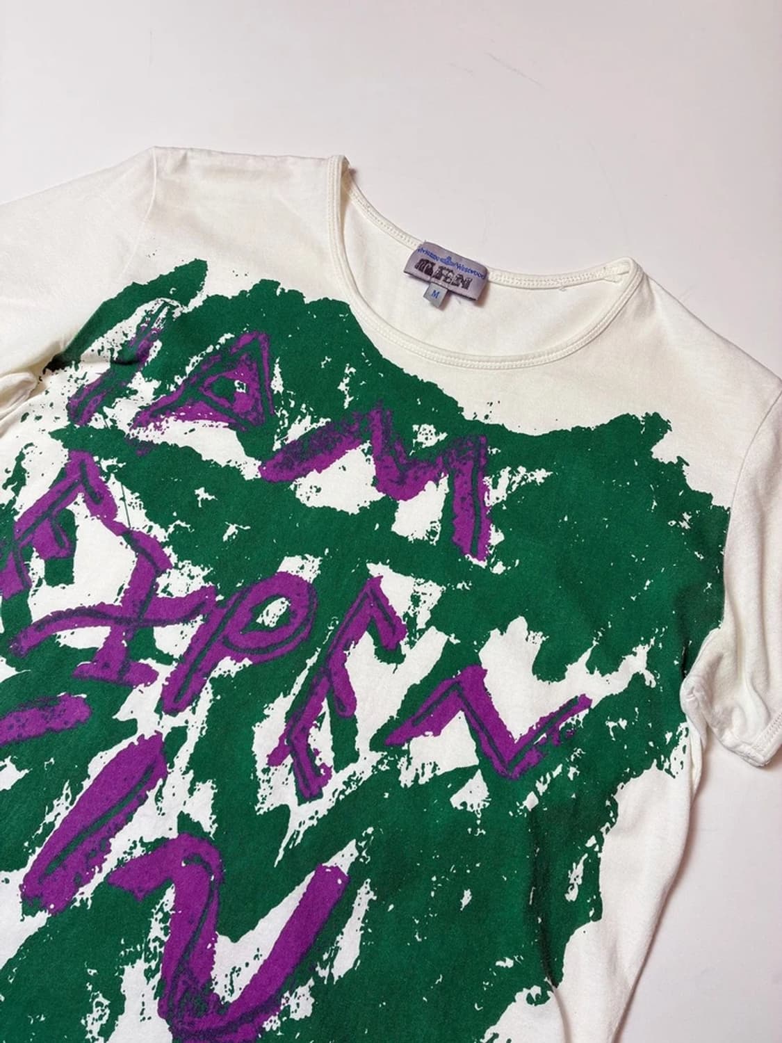 비비안웨스트우드 옴므 펑크 프린팅 반팔 티셔츠 PN8580 상품이미지2