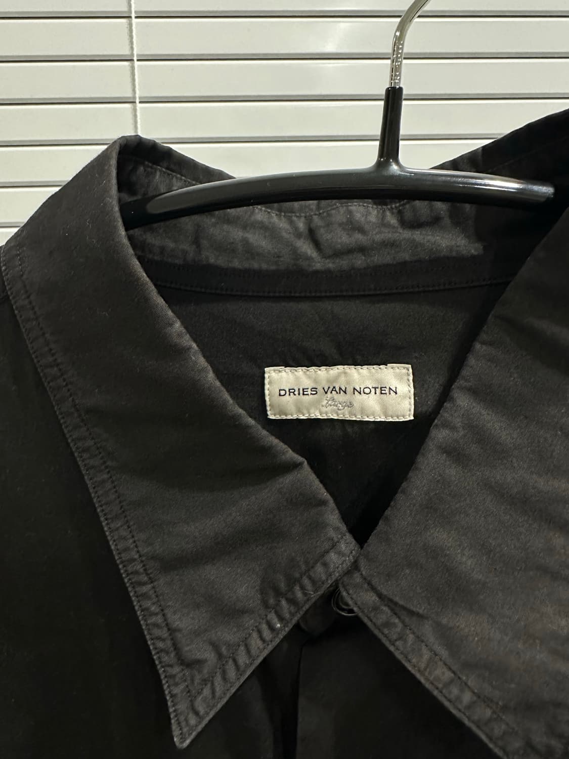 Dries Van Noten 블랙 포켓 셔츠 상품이미지3