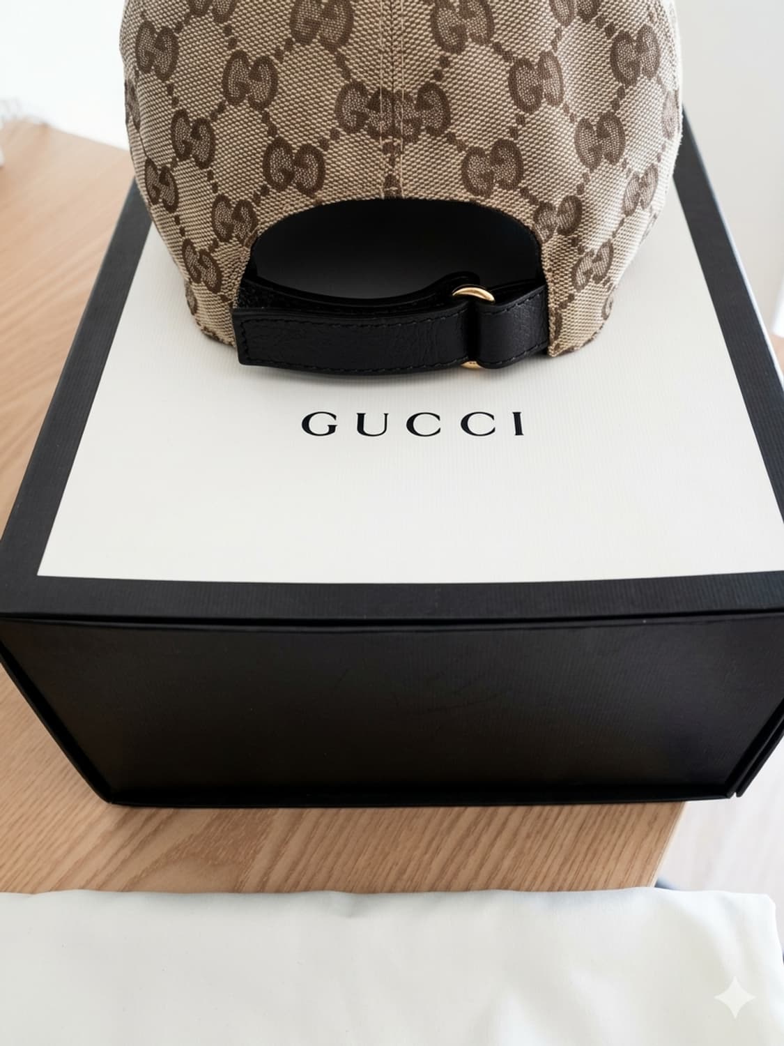 구찌 볼캡 상태 새상품급ㅡ공홍 구매 정품 ㅡ온라인 병행 수입 아님 상품이미지3