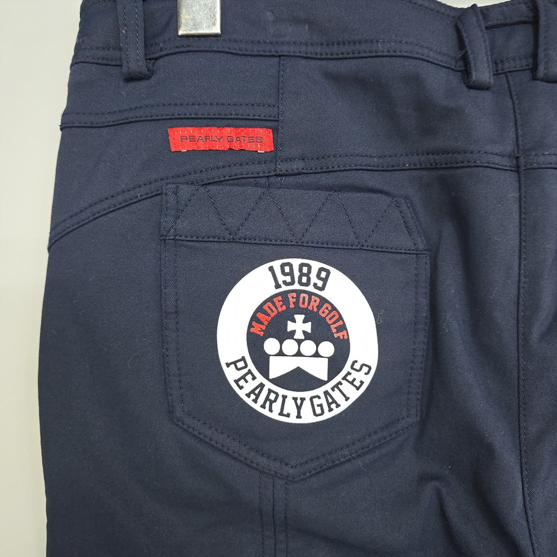 파리게이츠(pearlygates) 여성 골프 팬츠 네이비 2 상품이미지4