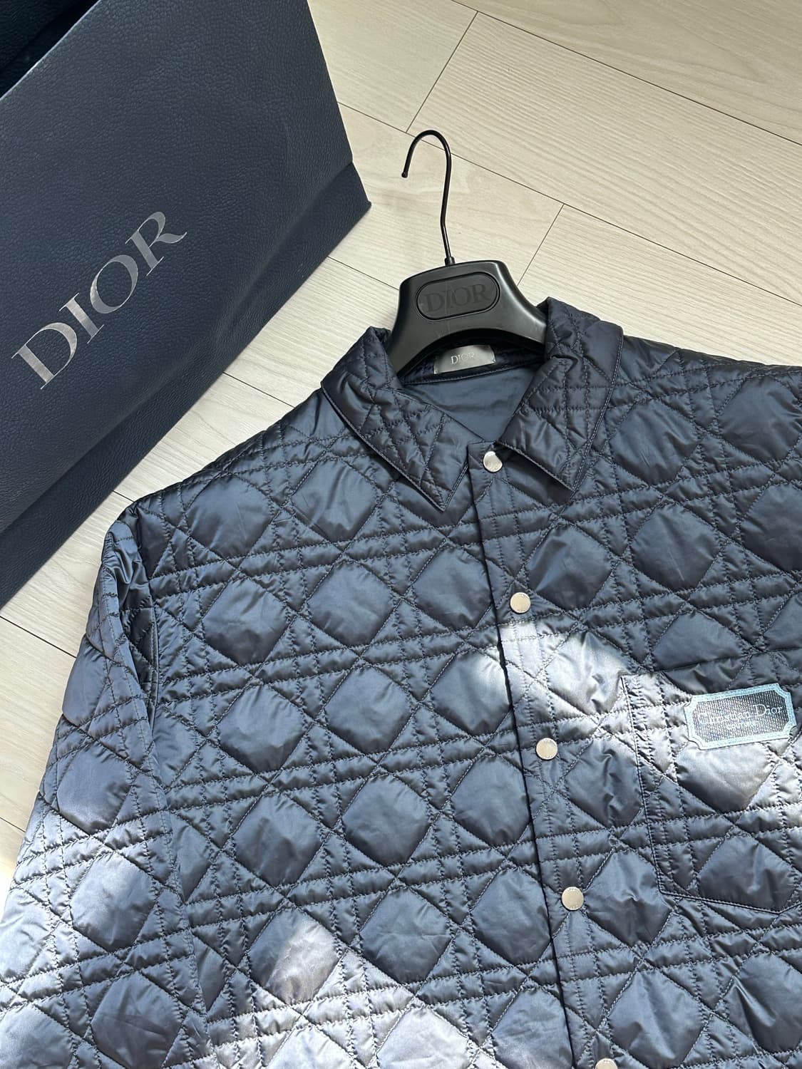 디올 옴므 까나쥬 퀄티드 자켓 52(105-108) 국내판 상품이미지4