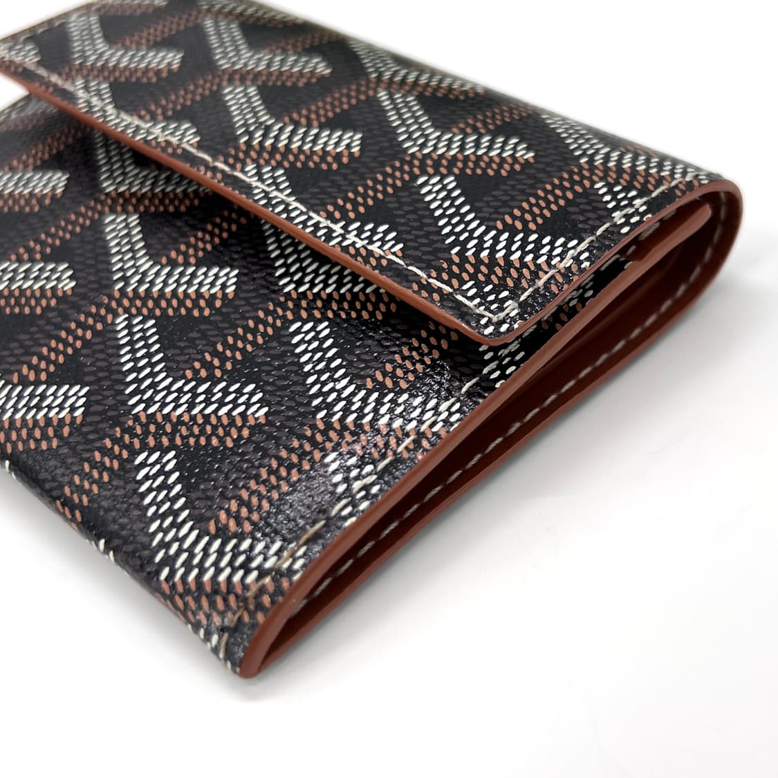 고야드 마리니 코인 카드 지갑 블랙텐 상품이미지5