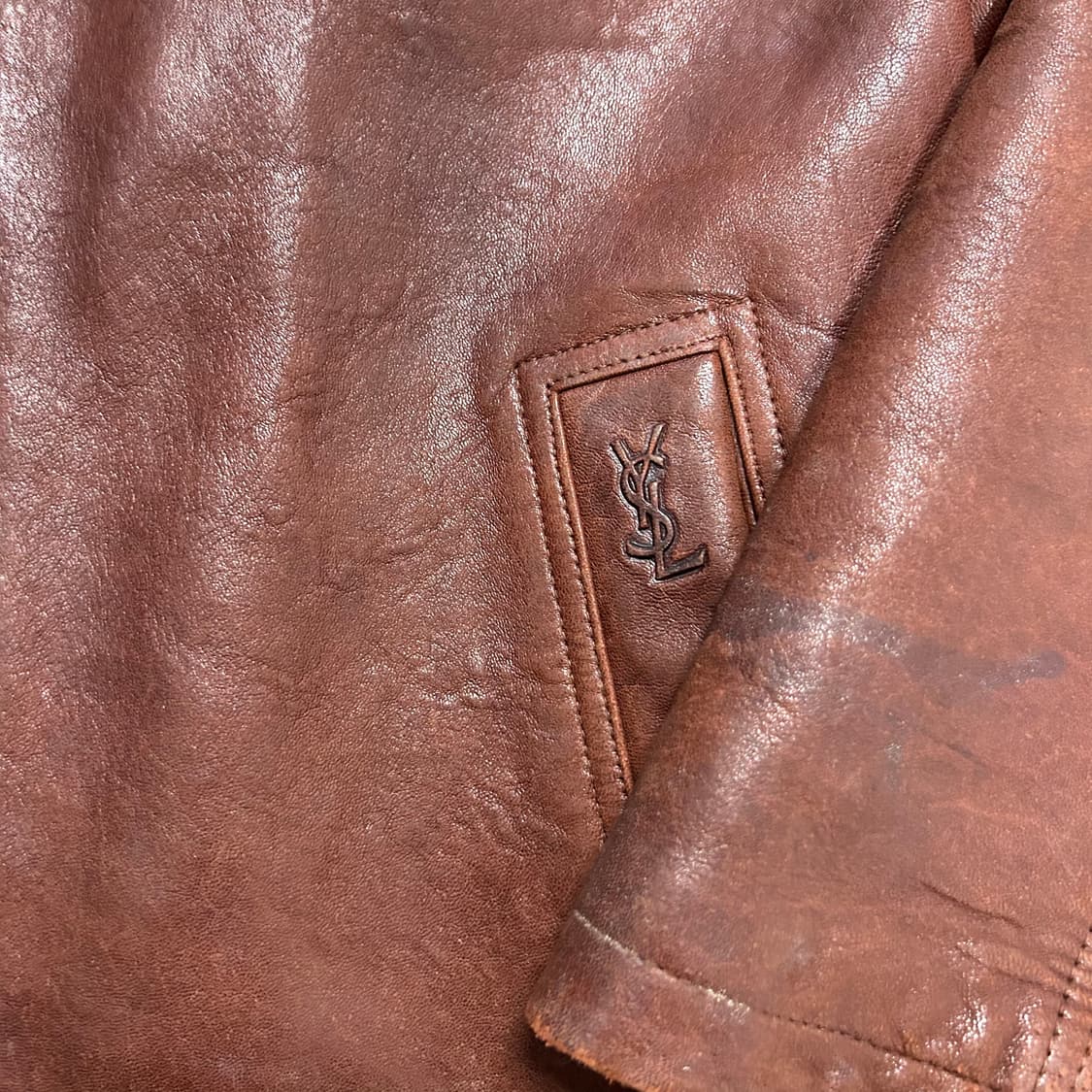 입생로랑 90‘s 양가죽자켓 상품이미지2