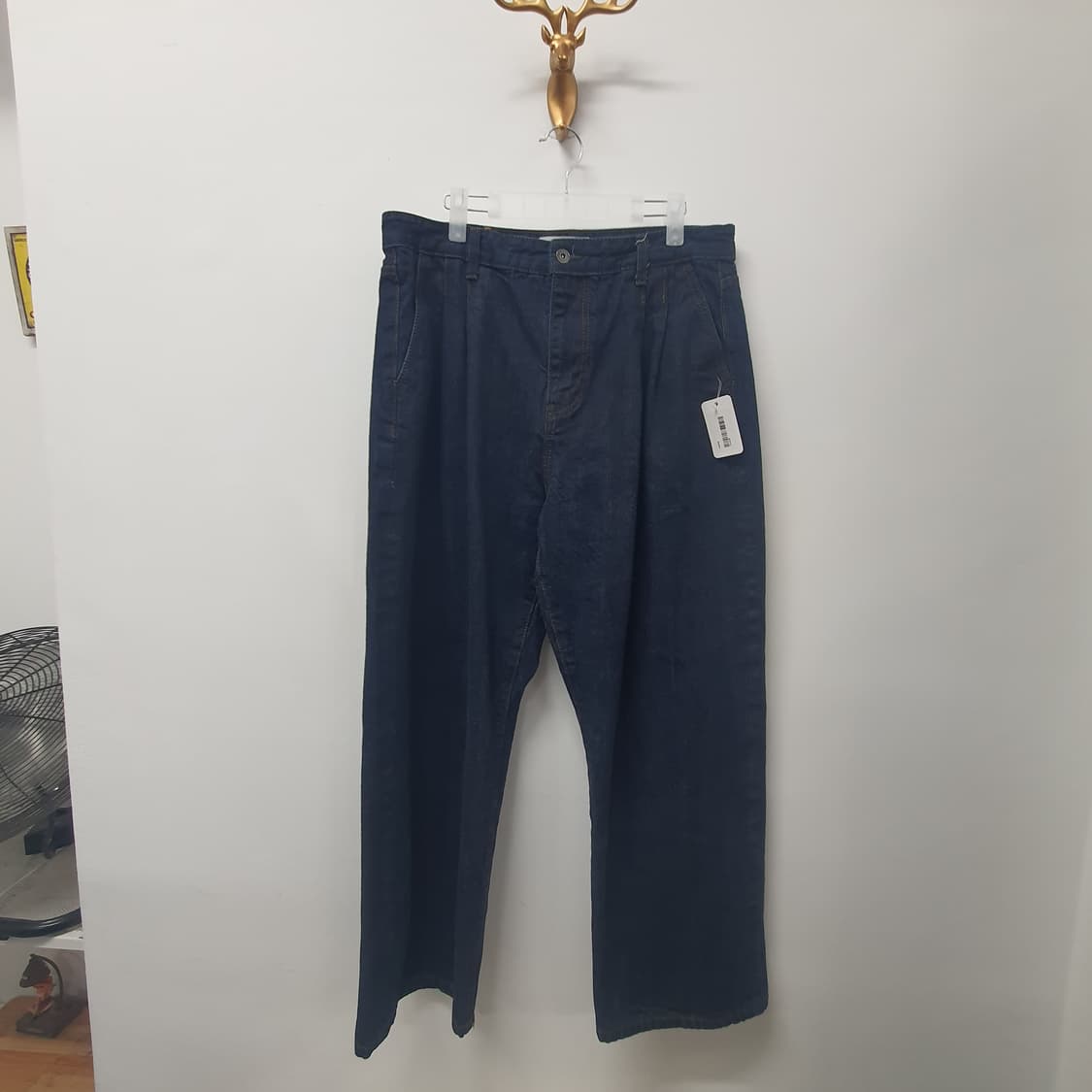 비슬로우 투턱 셀비지데님 상품이미지1