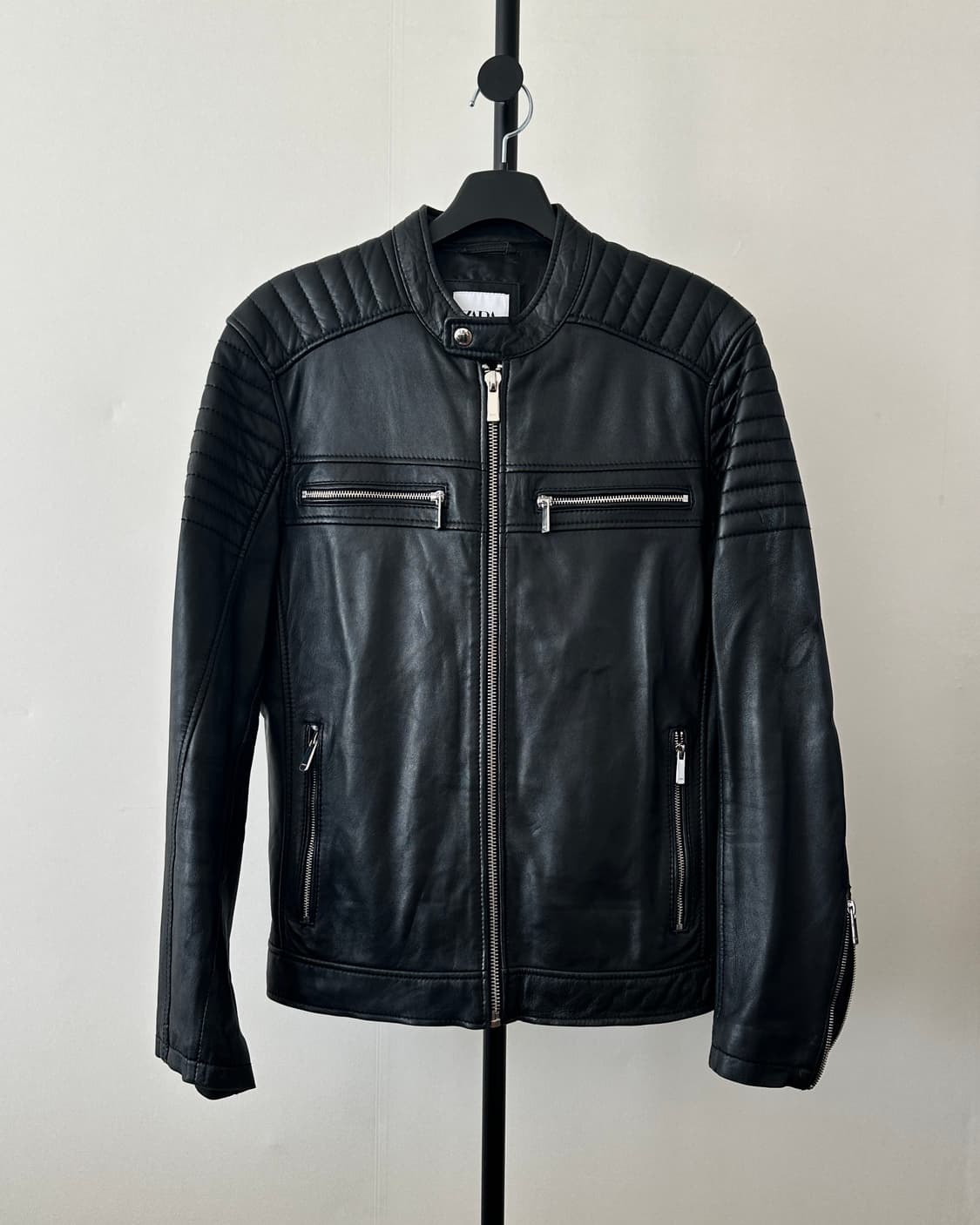 [자라] 맨즈 양가죽 바이커자켓 M 상품이미지1