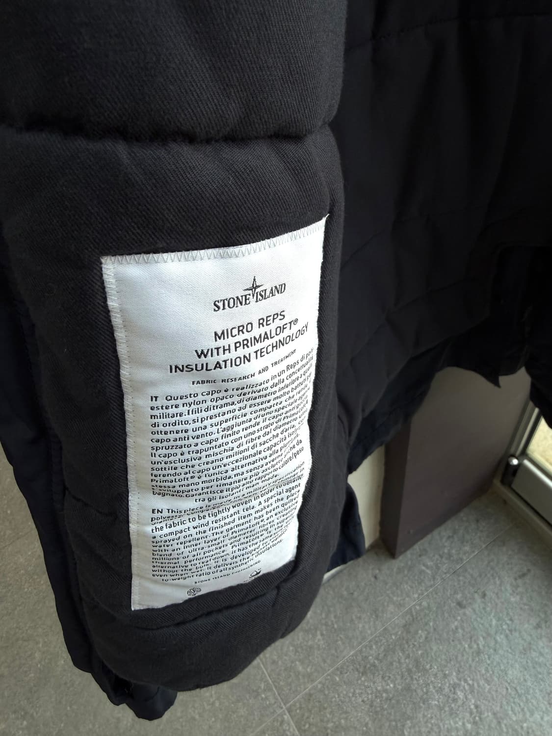 100/ 스톤아일랜드 마이크로 레펠 패딩 코트 상품이미지5