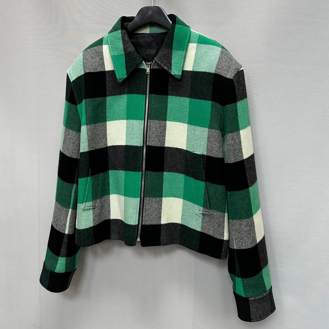 렉토 플레이드 울 체크 자켓 ( 105 ) 상품이미지3