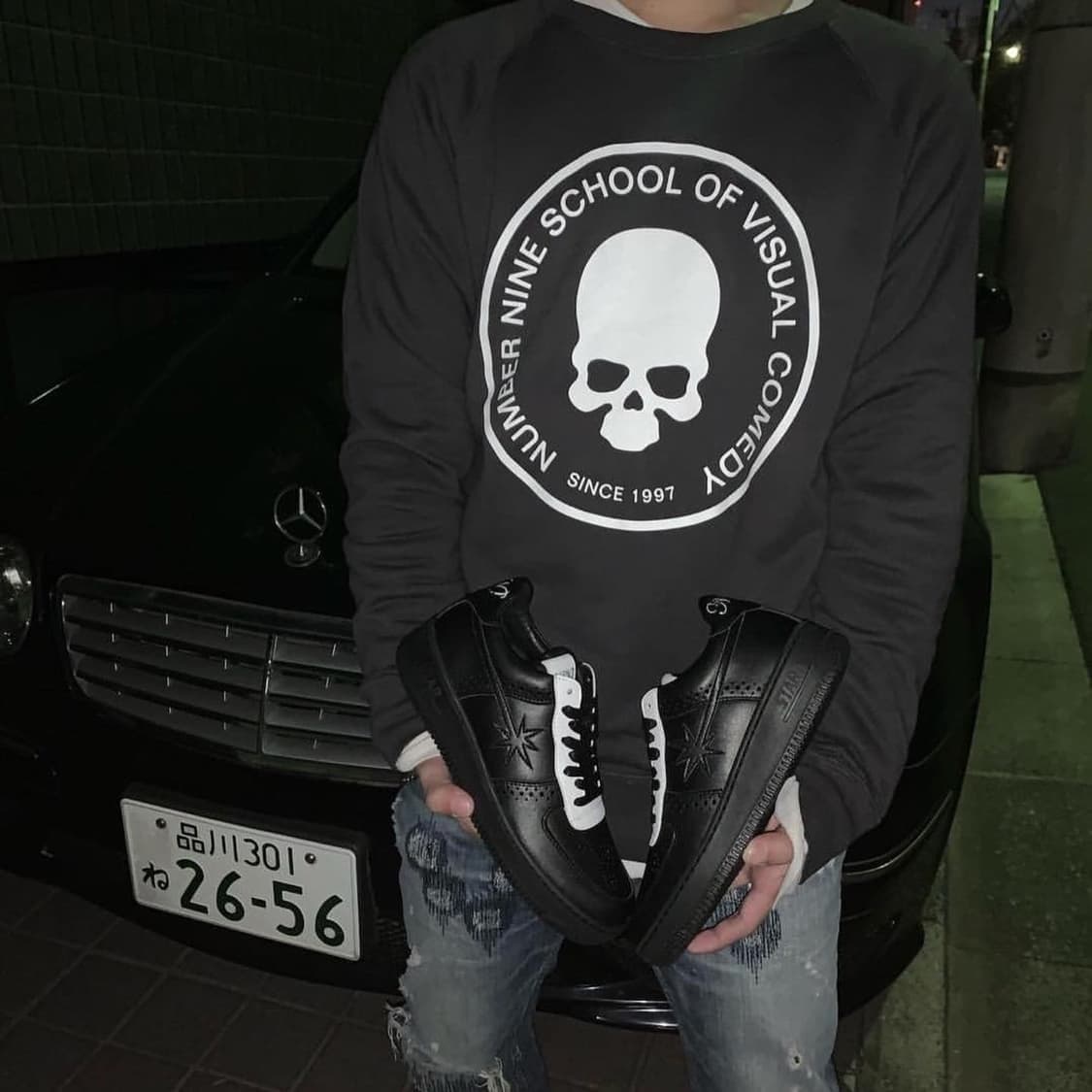 넘버나인 X Starwalk 에어포스 오마주 스니커즈 상품이미지1