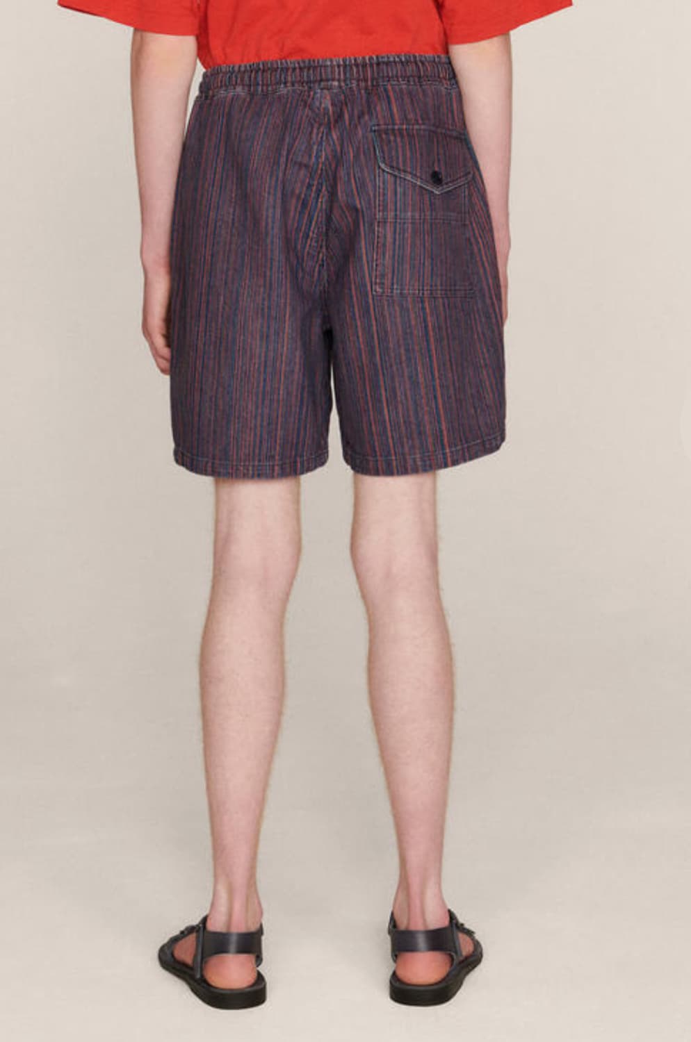 YMC 스트라이프 버뮤다 쇼츠 L사이즈 상품이미지4