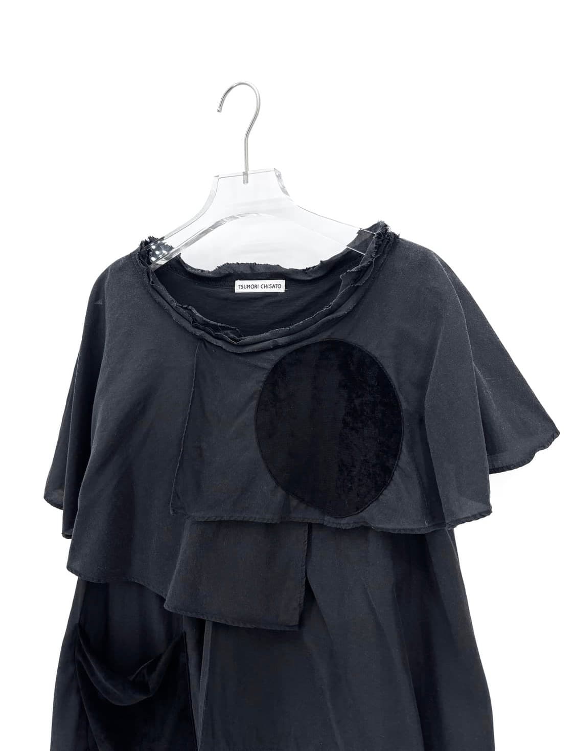 츠모리치사토 Dot Layered Blouse 상품이미지5