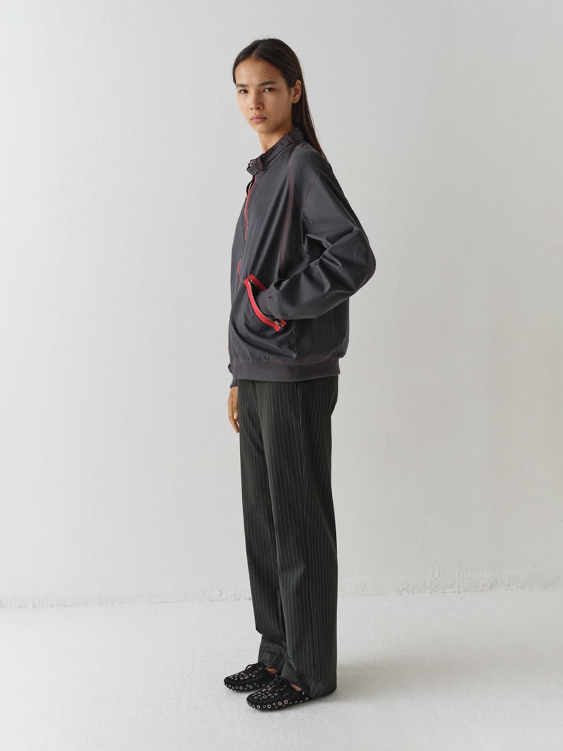 [S,M,L]기마구아스 Dean 스티치 자켓 상품이미지7