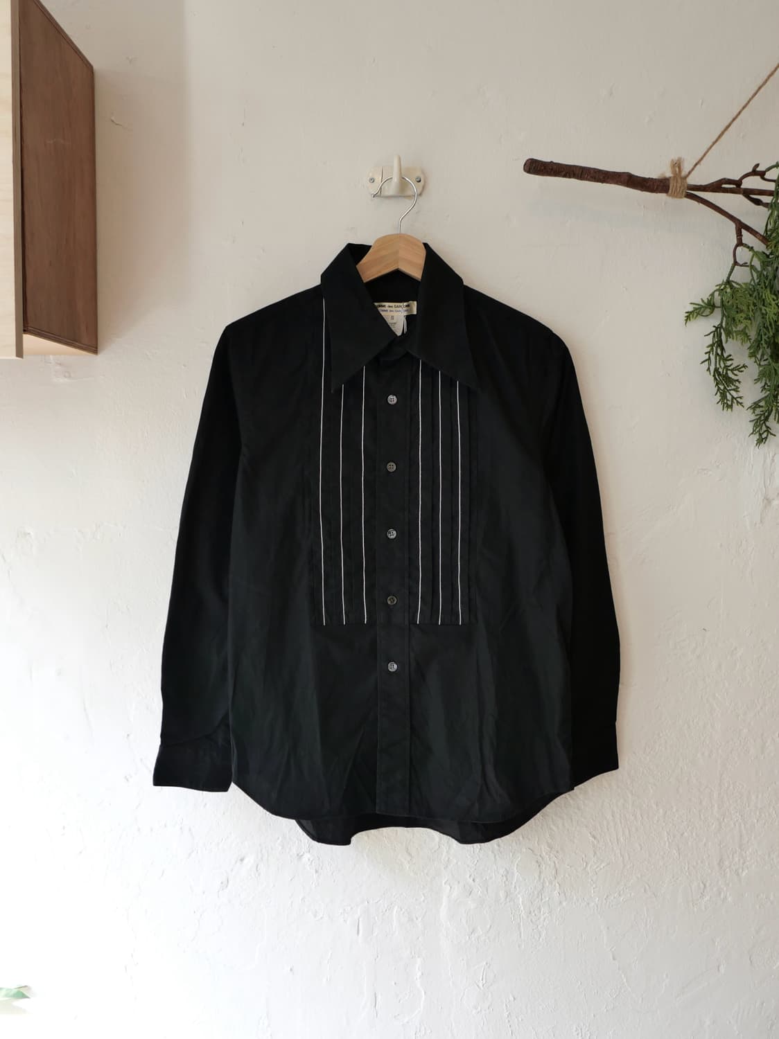 꼼데가르송 플리츠 디테일 셔츠 상품이미지1