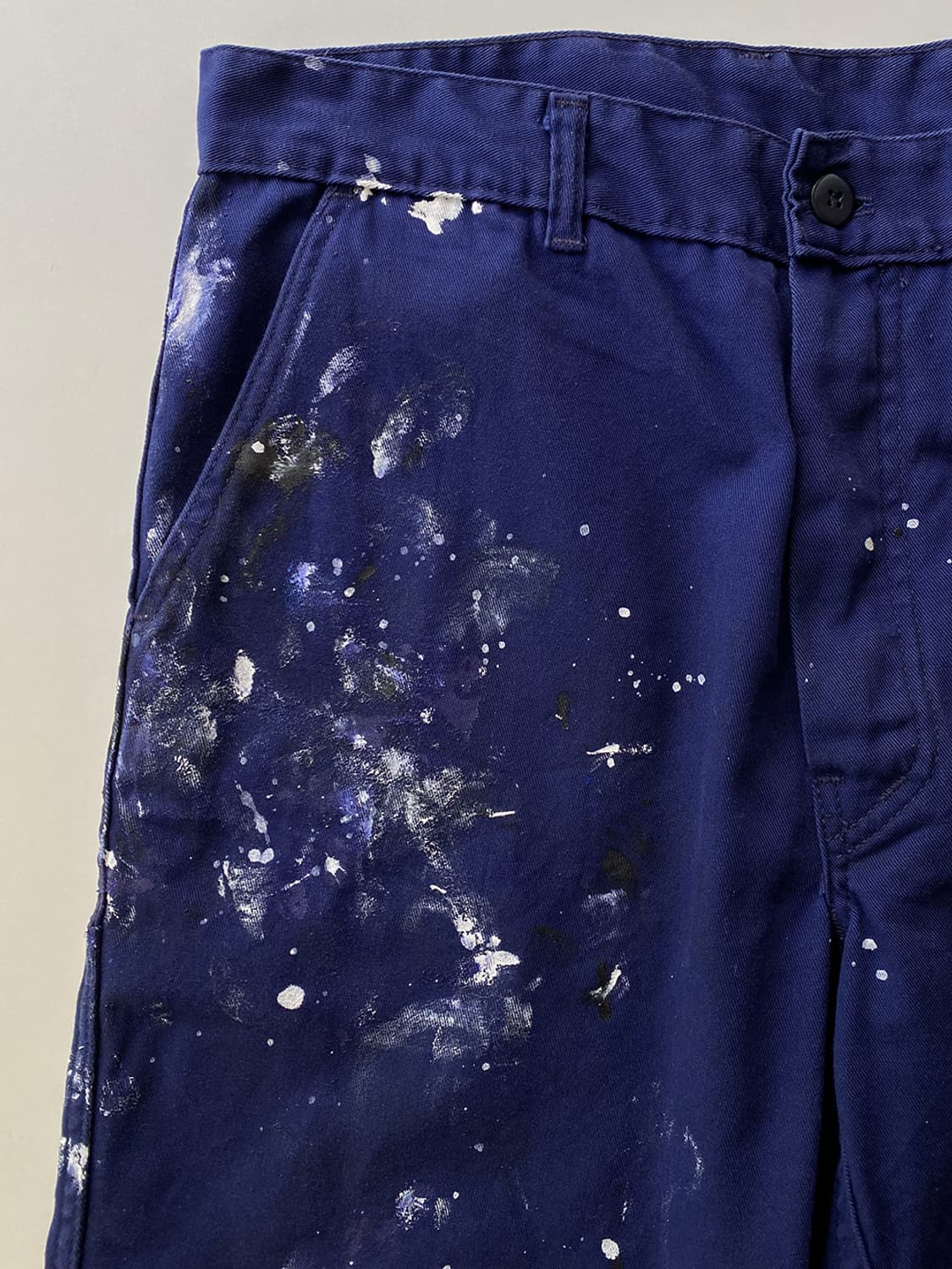 빈티지 오리지널 페인팅 프렌치 워크팬츠 007 상품이미지3