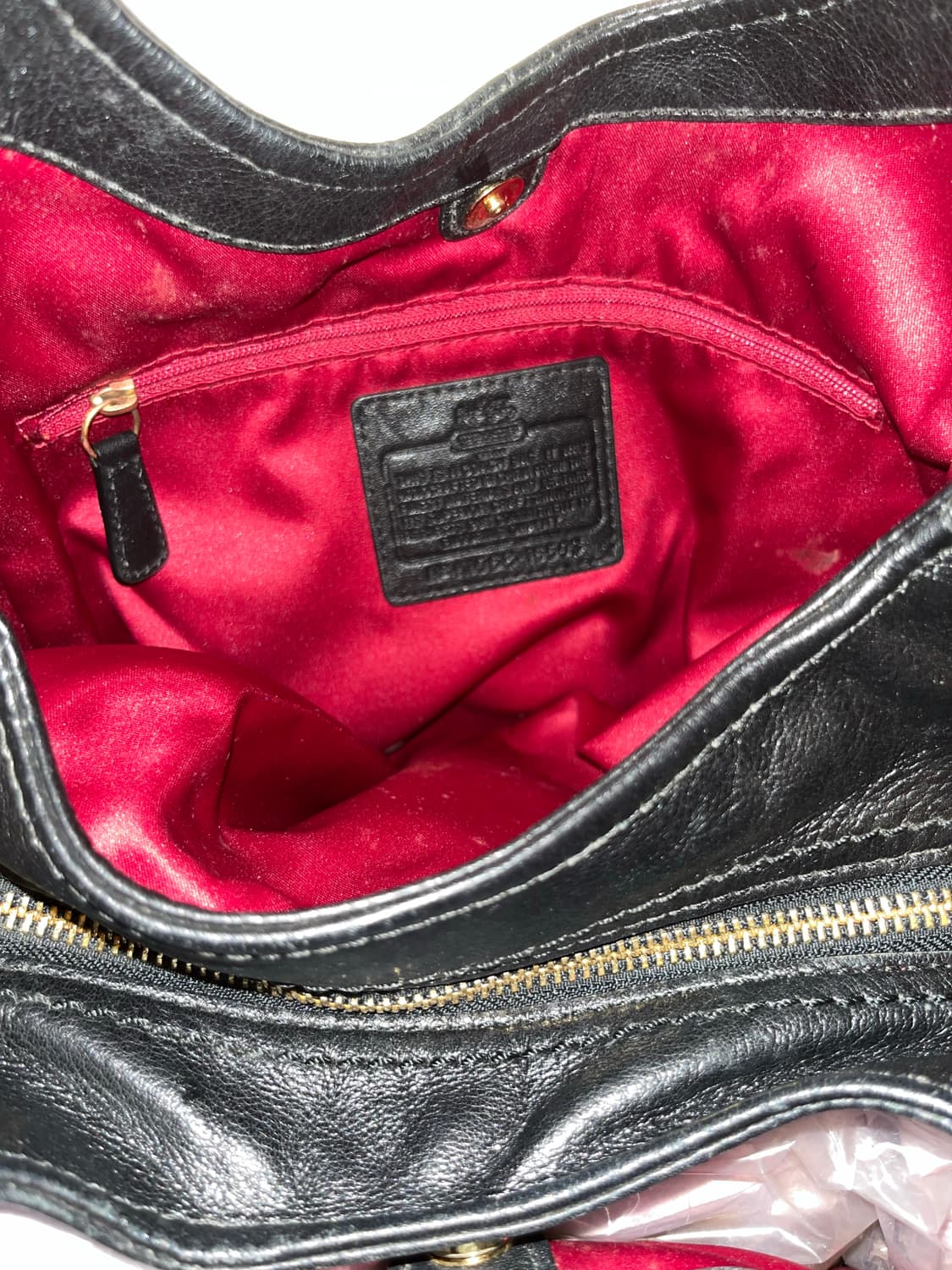 Coach All black  Triangle bag 상품이미지8