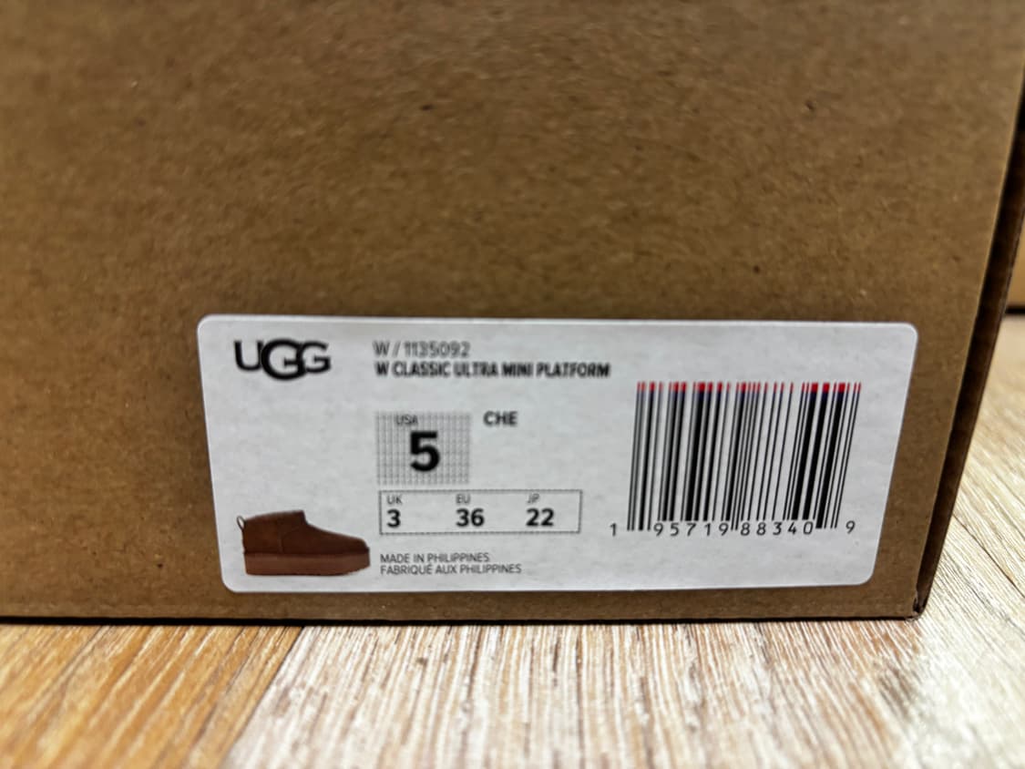 [새상품] 어그 클래식 울트라 미니 플랫폼 상품이미지3