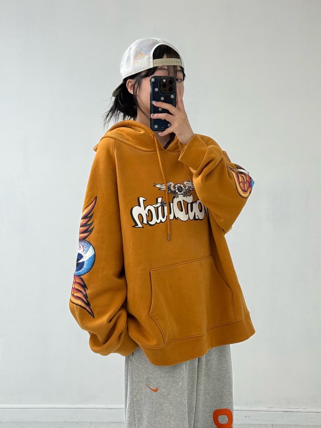 본더치 00‘s 오버핏 후드티 상품이미지3