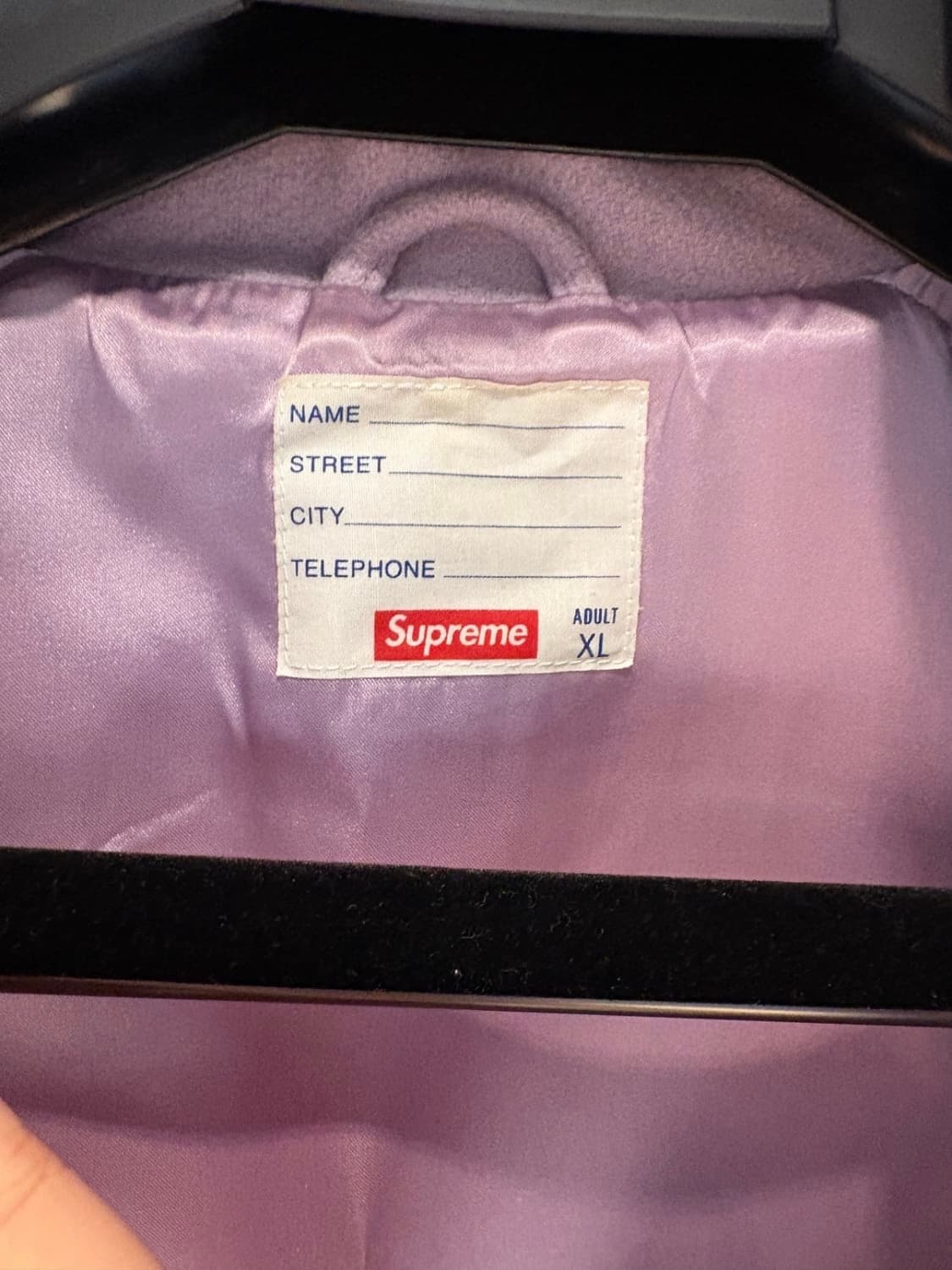 [XL] Supreme 16fw Wool star zip 상품이미지3