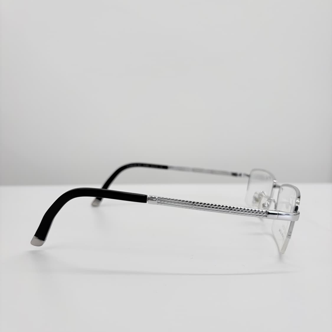 DUNHILL 던힐 실버 사각 반무테 상품이미지5