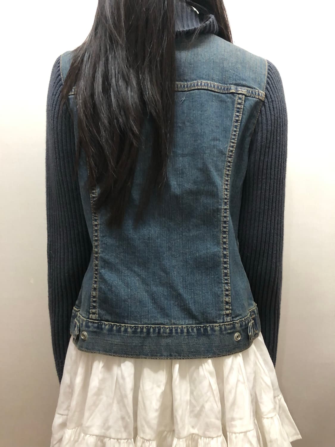 빈티지 갭 데님 니트 자켓 상품이미지10
