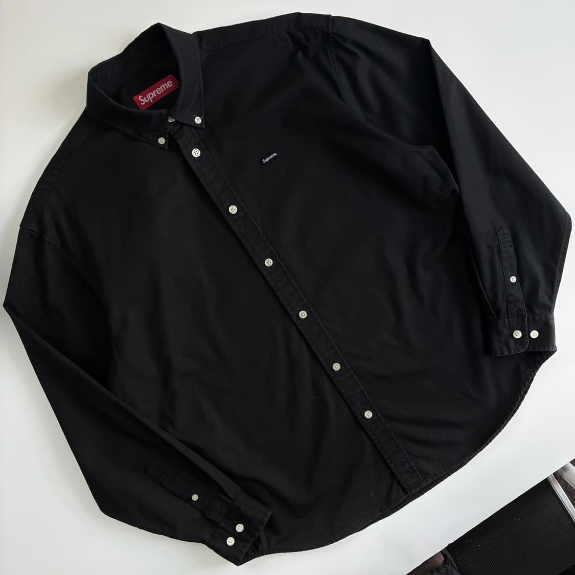 Supreme  슈프림 박스로고 블랙 셔츠 상품이미지2