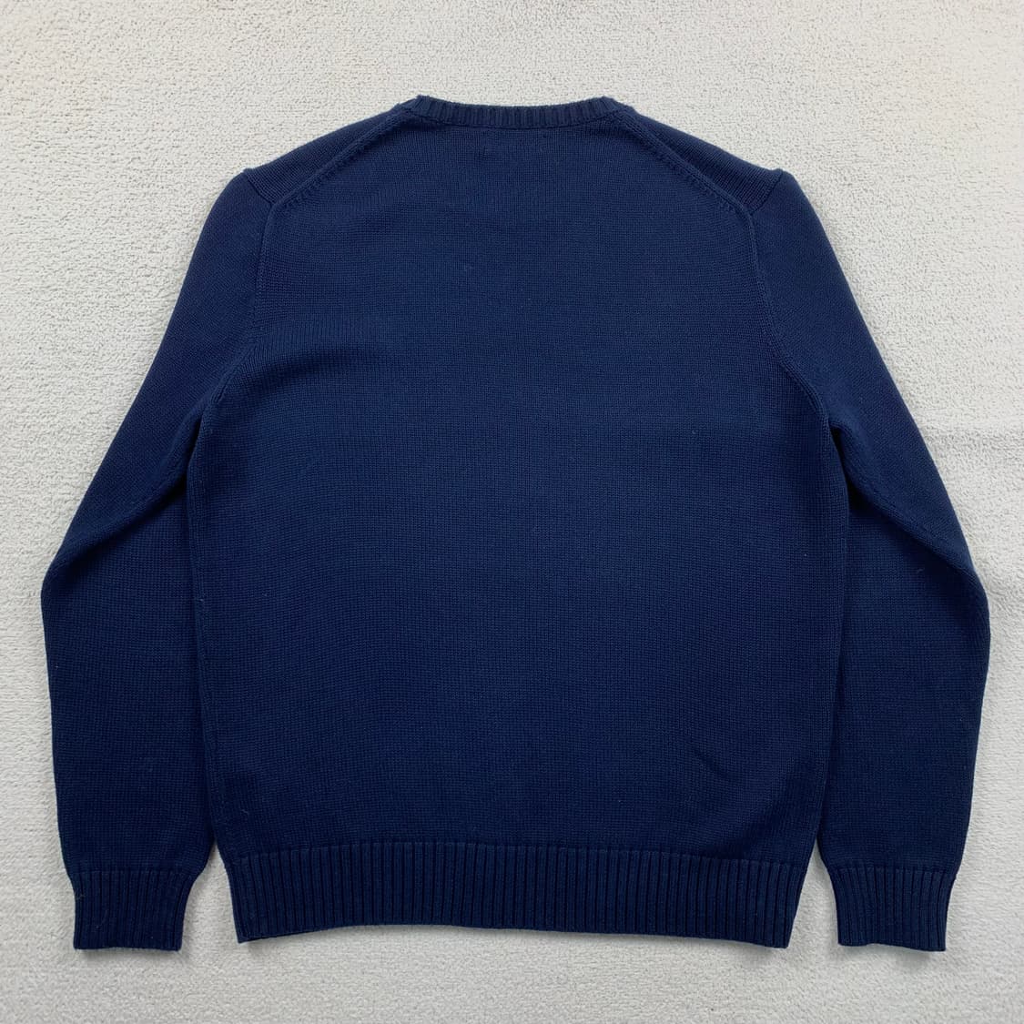 폴로 랄프로렌 신형 포니로고 코튼 니트 네이비 (QR인증) 상품이미지2